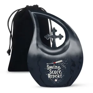 Baseball Tribute: Exquisitely Crafted Memorial Urn