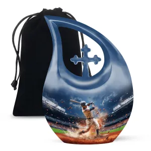 Baseball Urn : Unique Cremation Urn For Human Ashes Remains