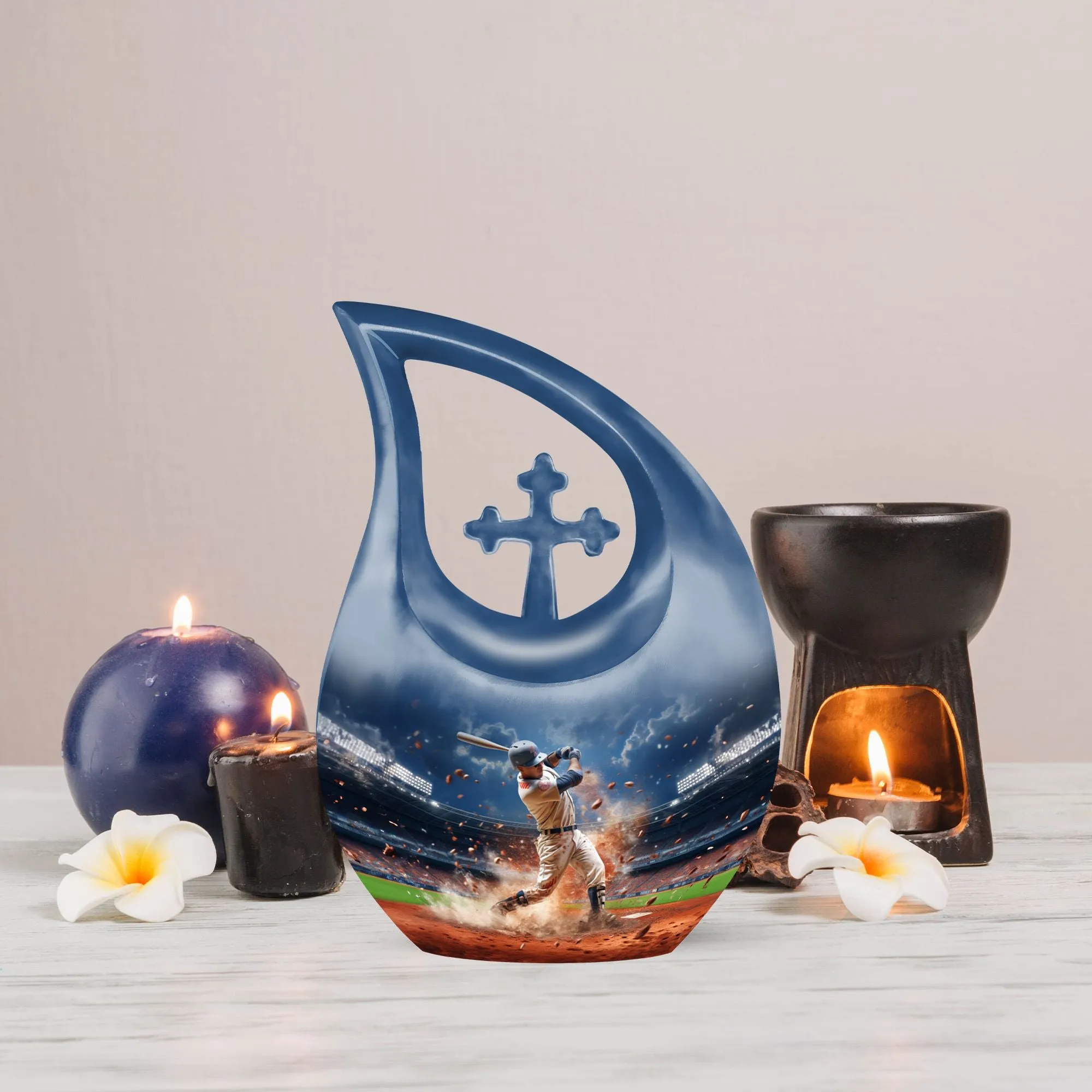Baseball Urn : Unique Cremation Urn For Human Ashes Remains