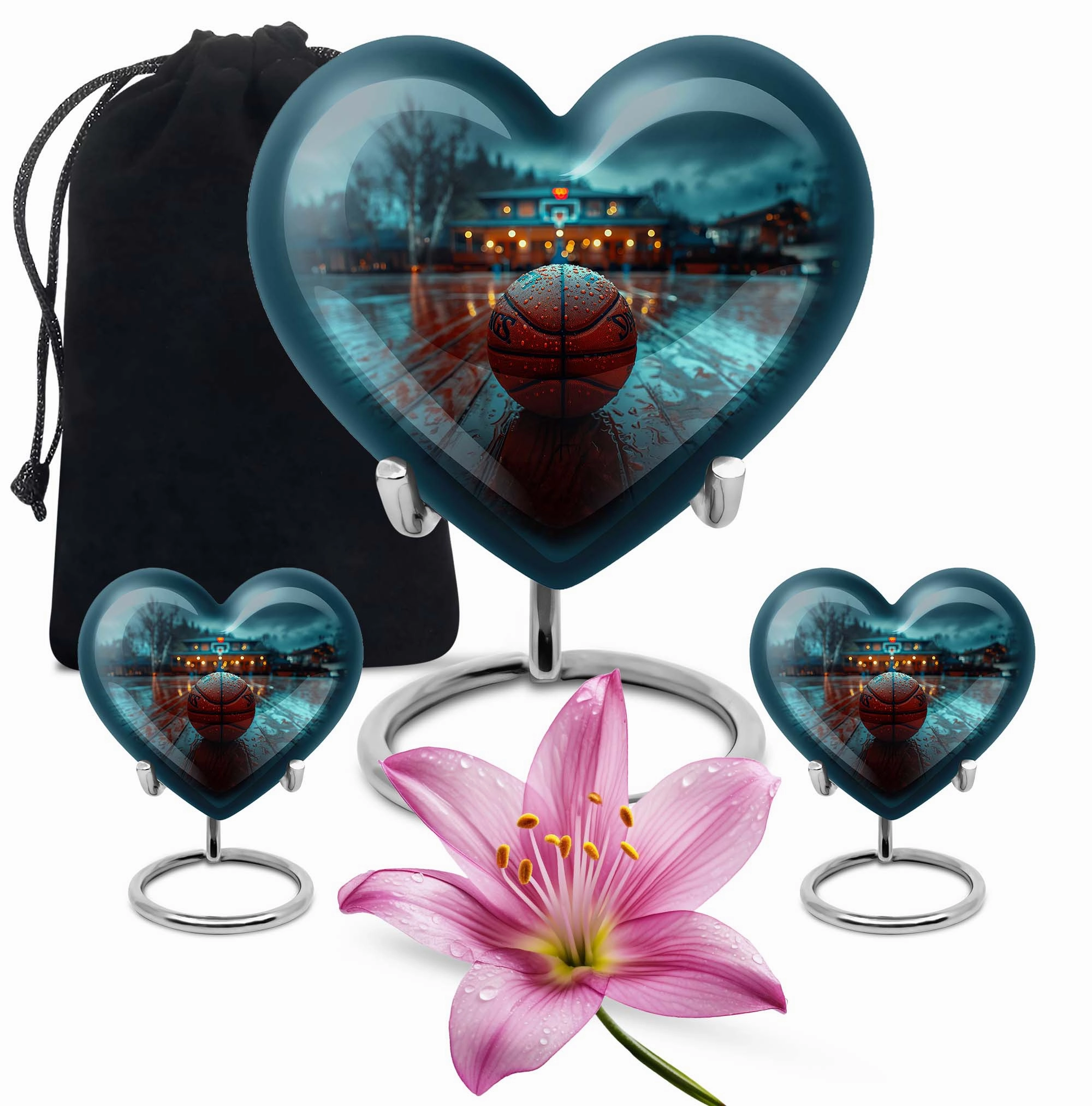 Basketball Cremation Urns For Human Ashes - Memorial & Funeral Urn