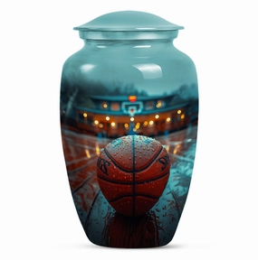 Basketball Cremation Urns For Human Ashes - Memorial & Funeral Urn