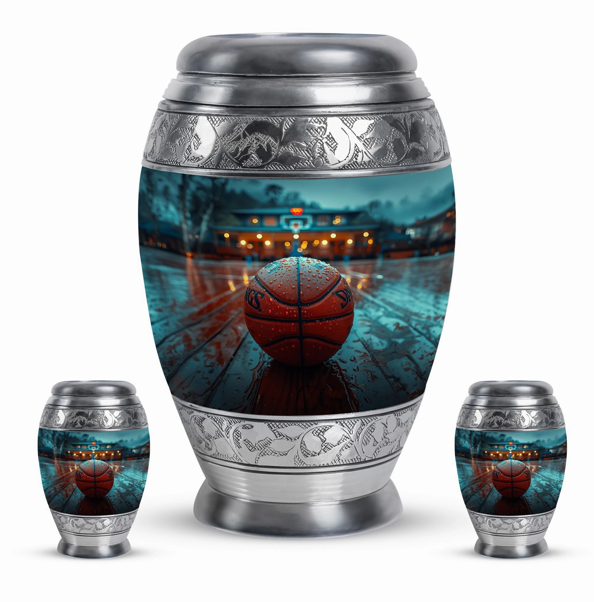 Basketball Cremation Urns For Human Ashes - Memorial & Funeral Urn