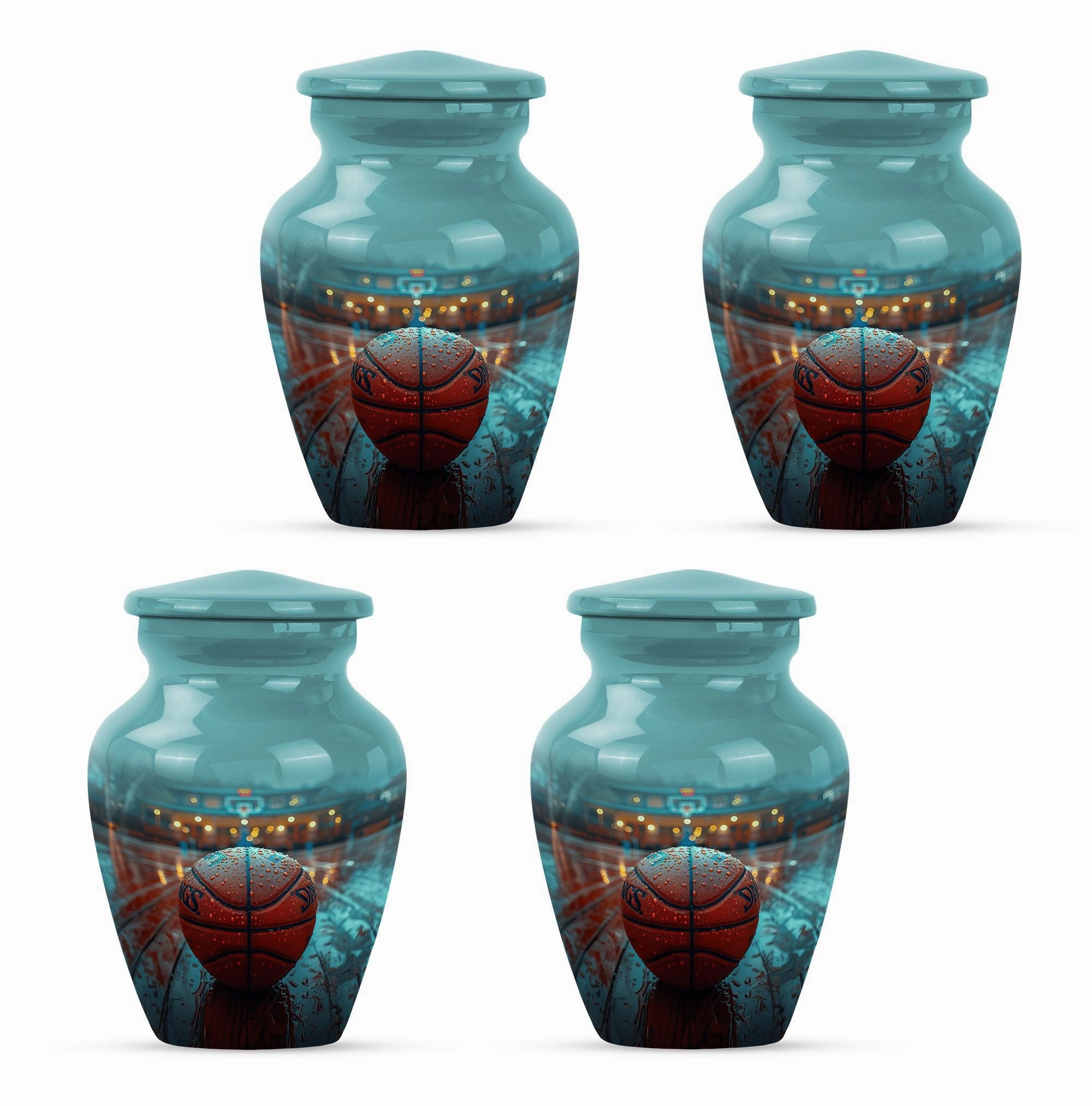 Basketball Cremation Urns For Human Ashes - Memorial & Funeral Urn