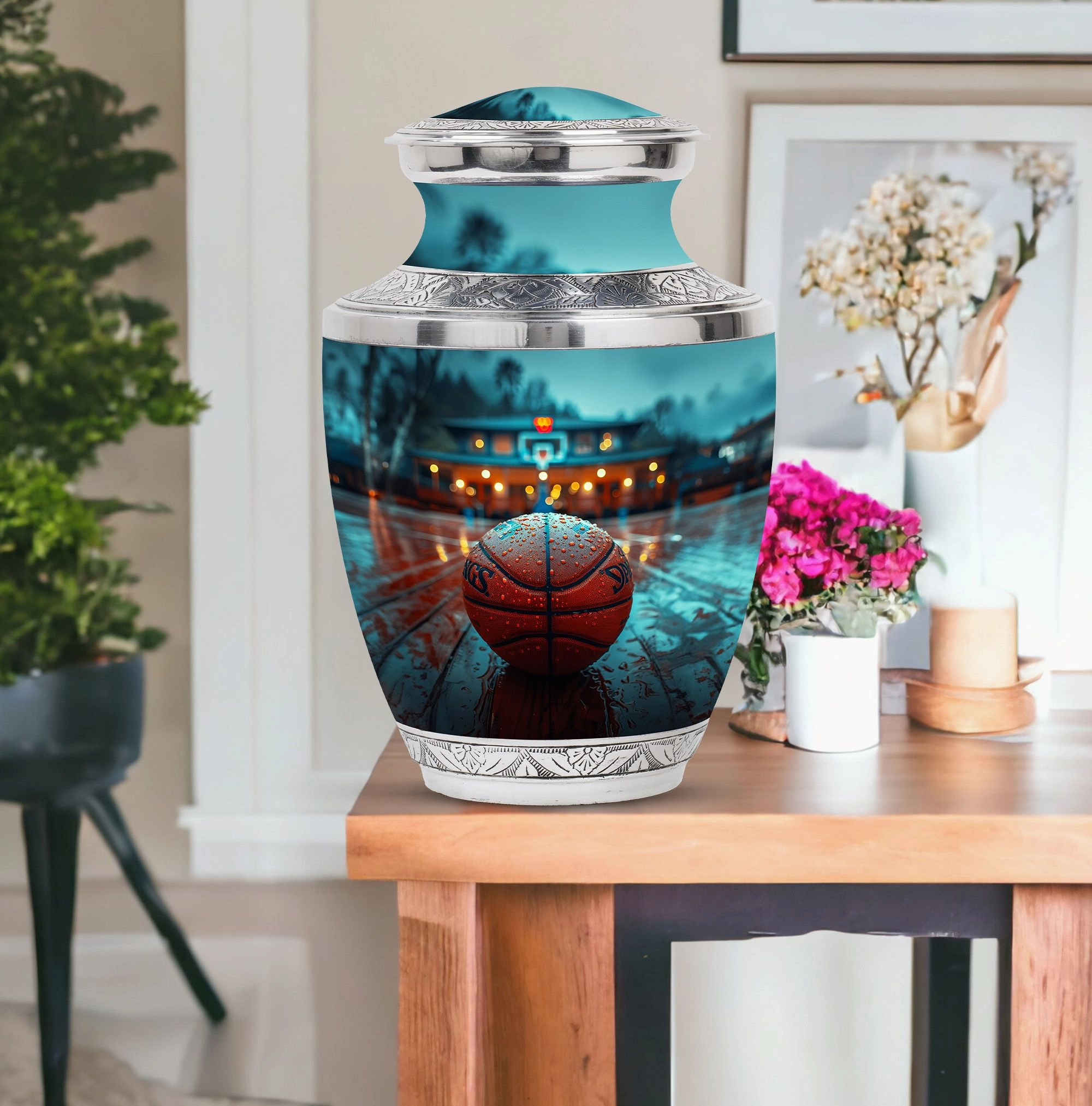 Basketball Cremation Urns For Human Ashes - Memorial & Funeral Urn