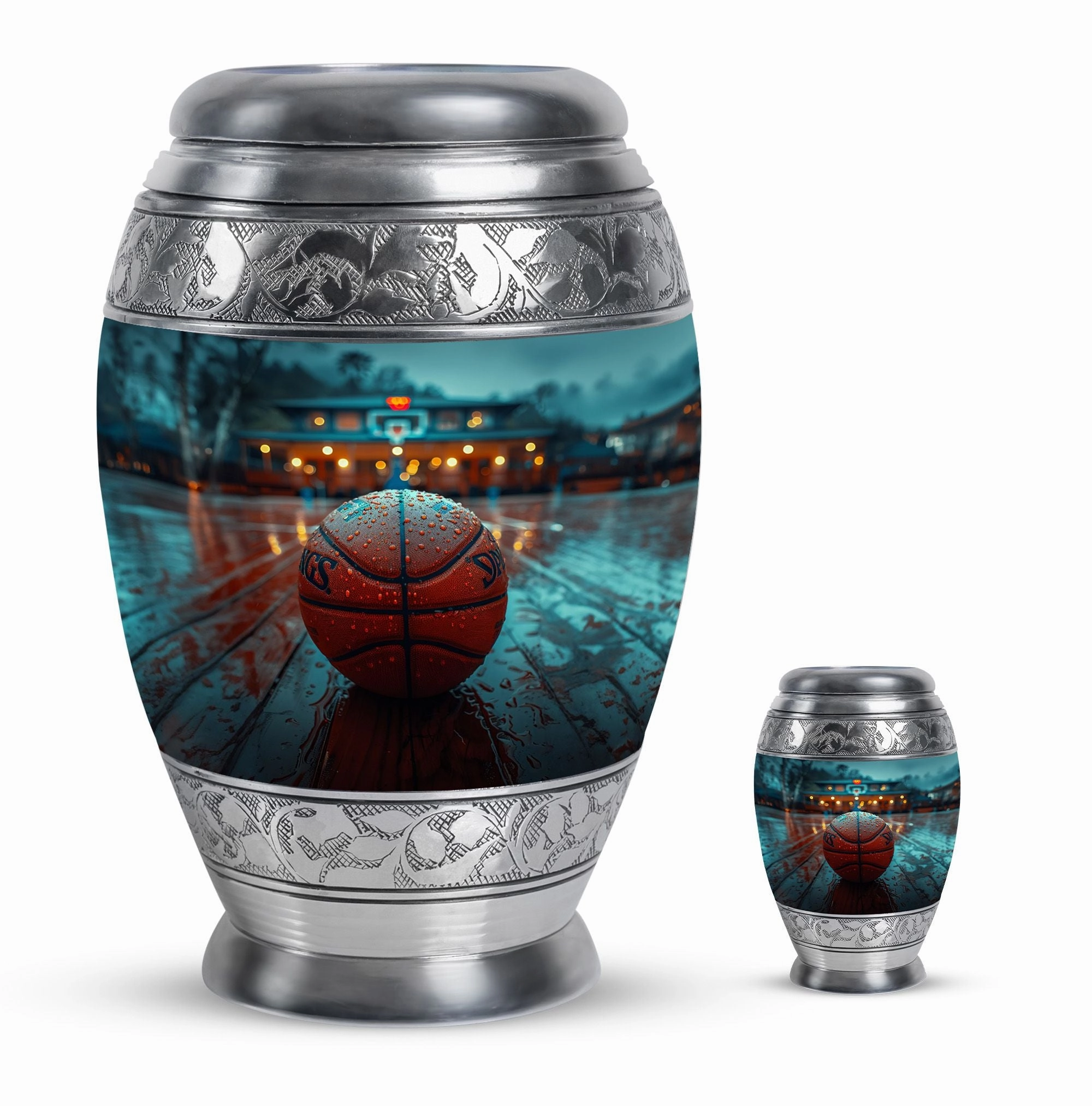 Basketball Cremation Urns For Human Ashes - Memorial & Funeral Urn