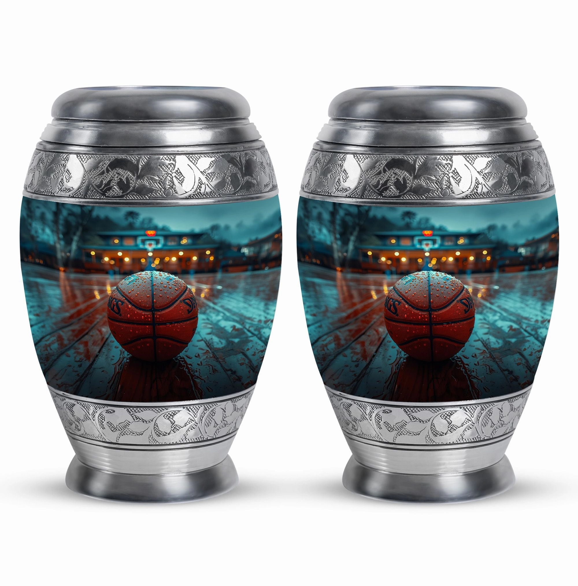 Basketball Cremation Urns For Human Ashes - Memorial & Funeral Urn