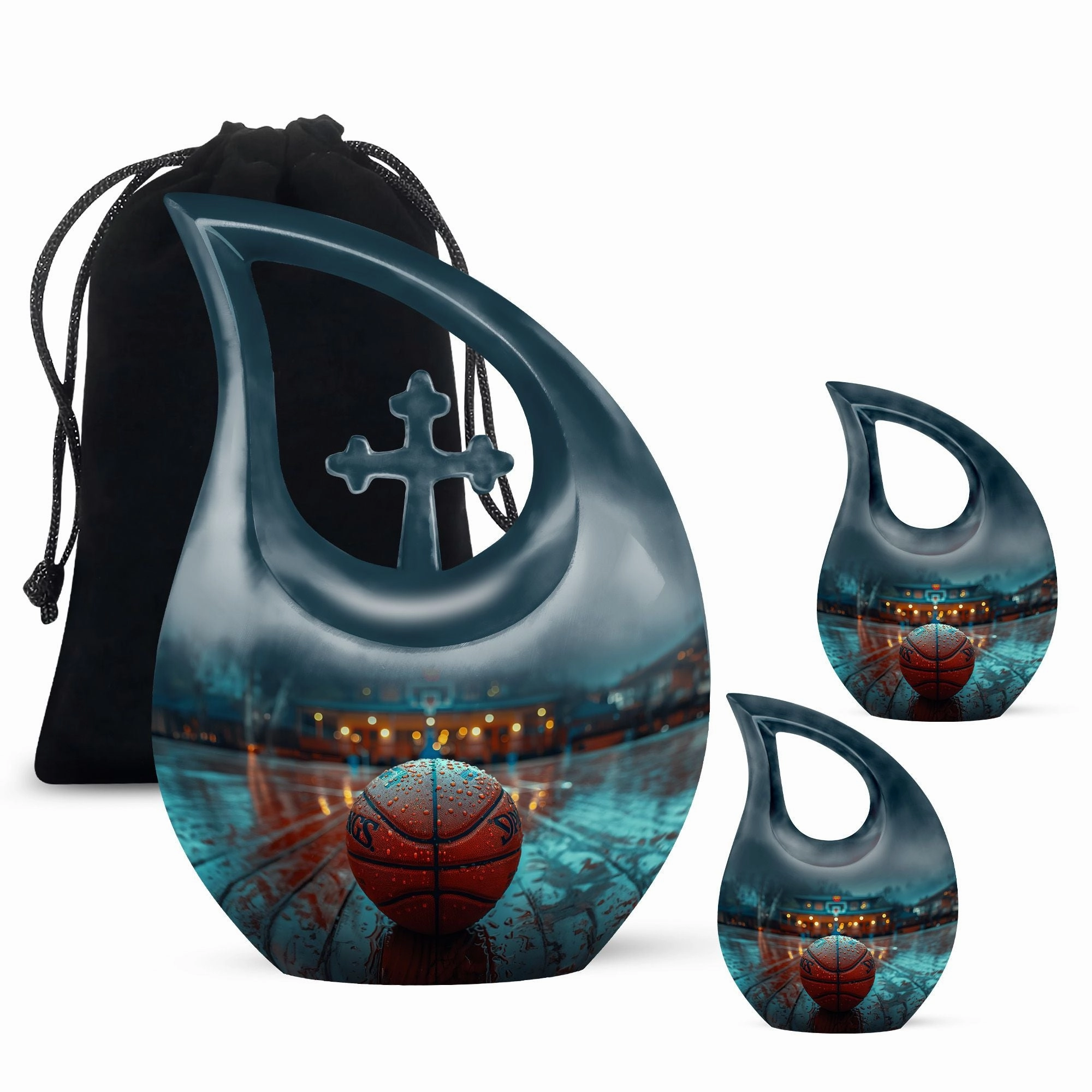 Basketball Cremation Urns For Human Ashes - Memorial & Funeral Urn