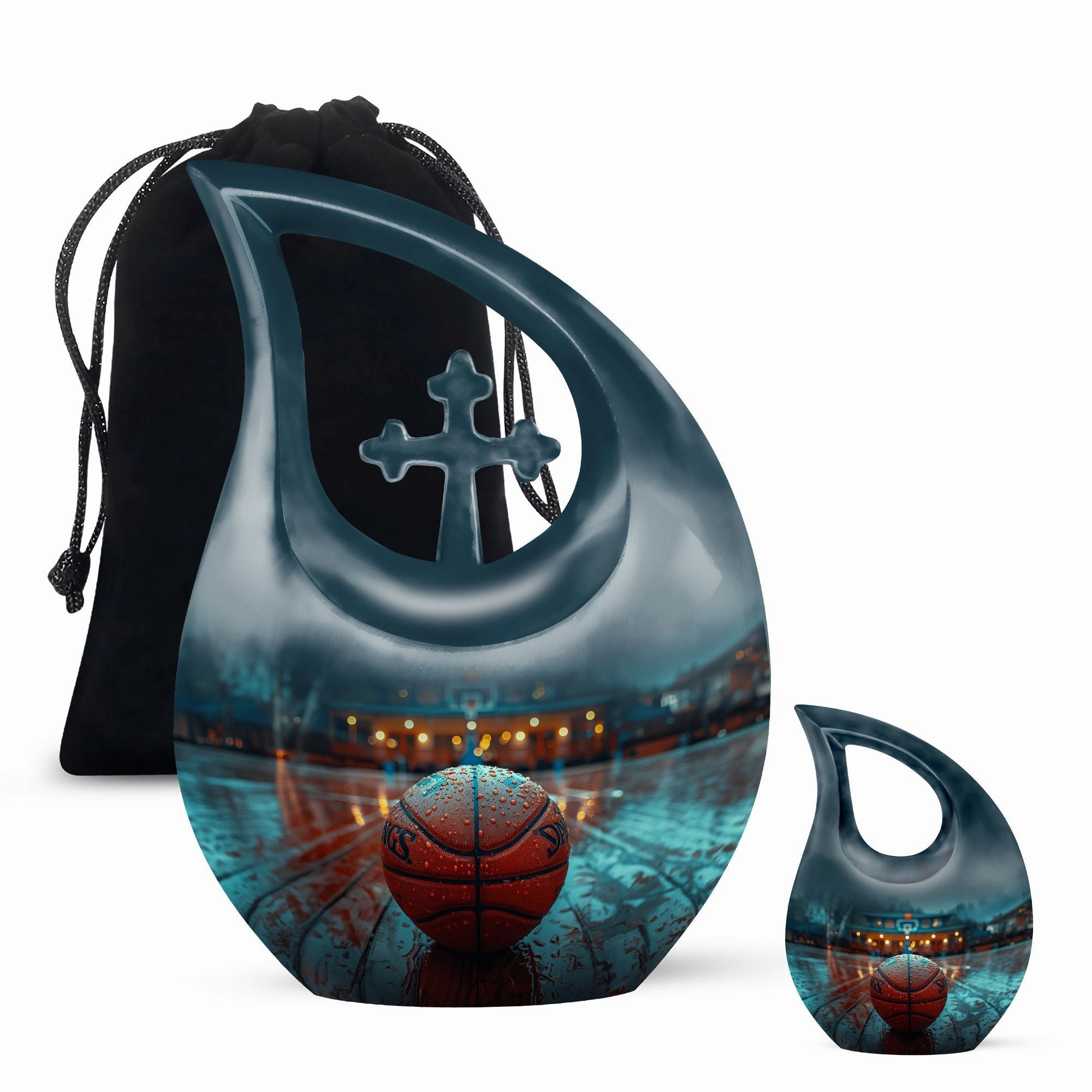 Basketball Cremation Urns For Human Ashes - Memorial & Funeral Urn