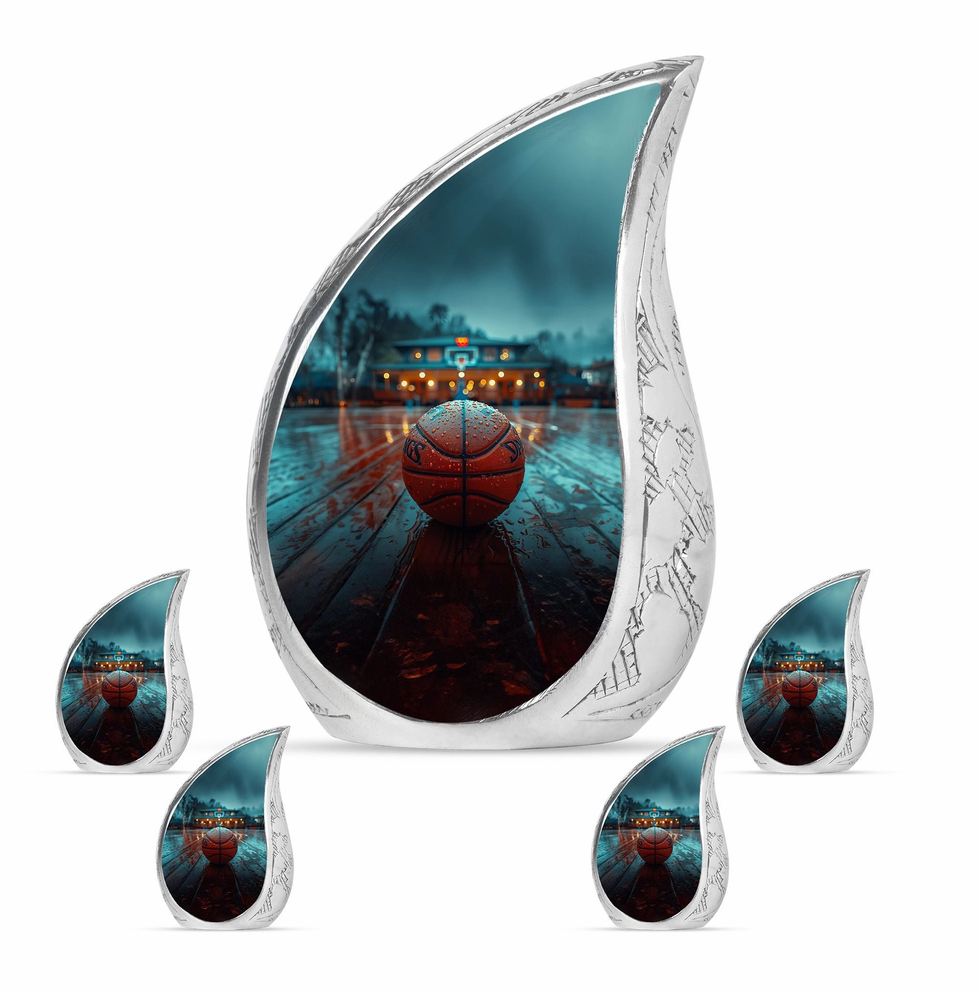 Basketball Cremation Urns For Human Ashes - Memorial & Funeral Urn