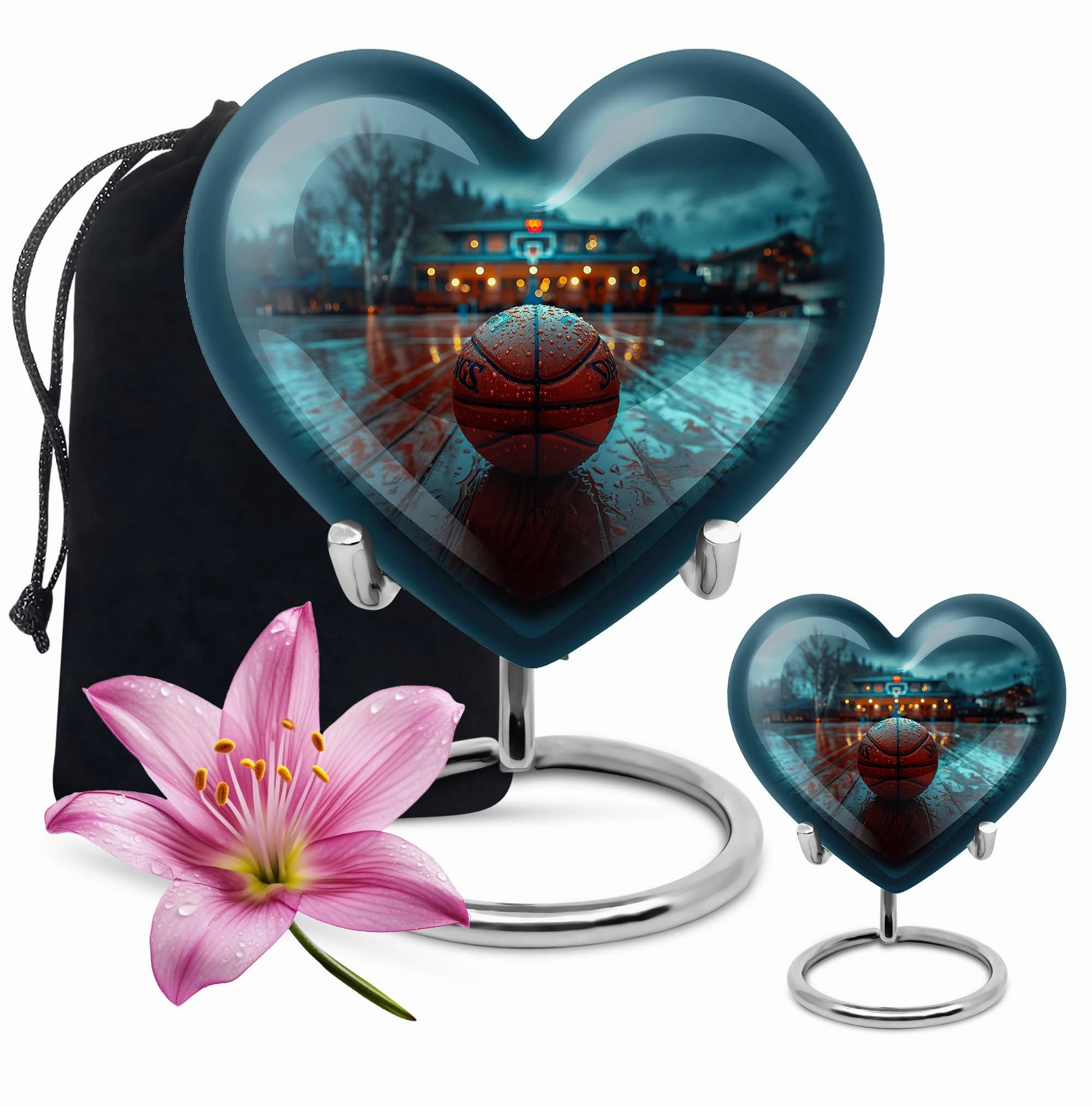 Basketball Cremation Urns For Human Ashes - Memorial & Funeral Urn