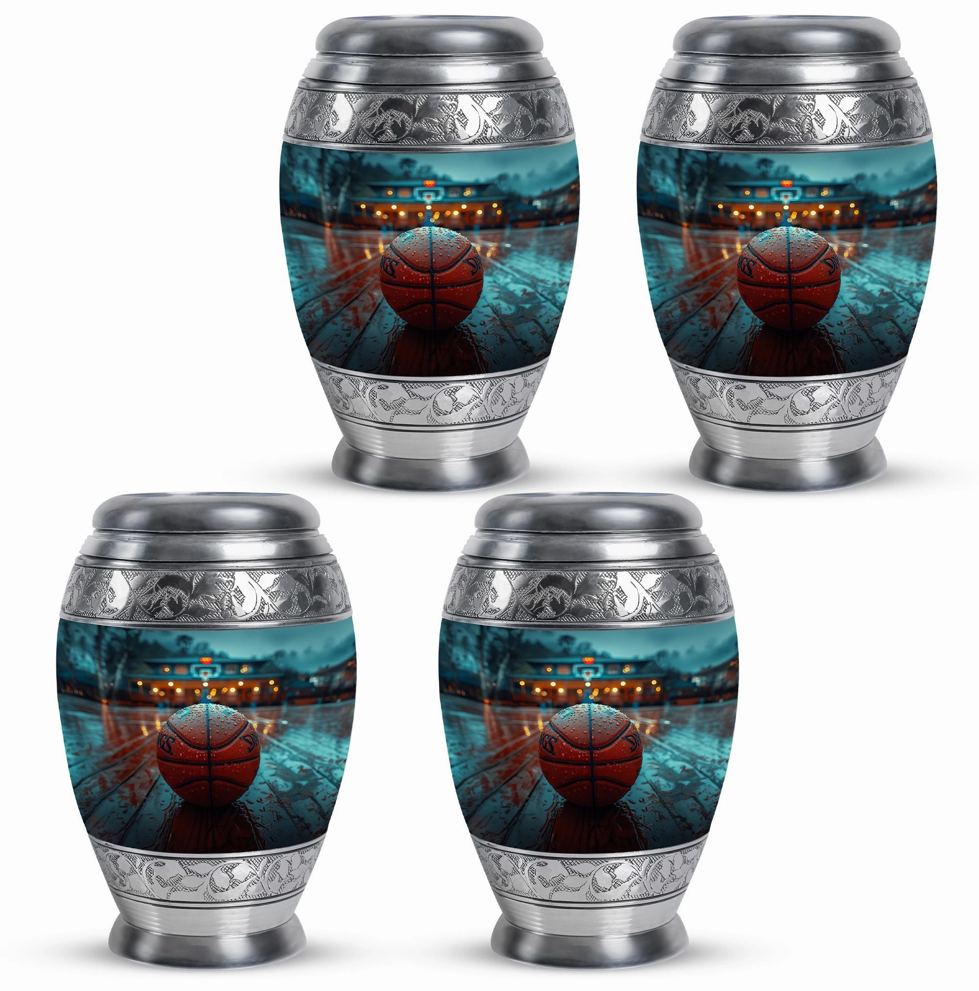 Basketball Cremation Urns For Human Ashes - Memorial & Funeral Urn