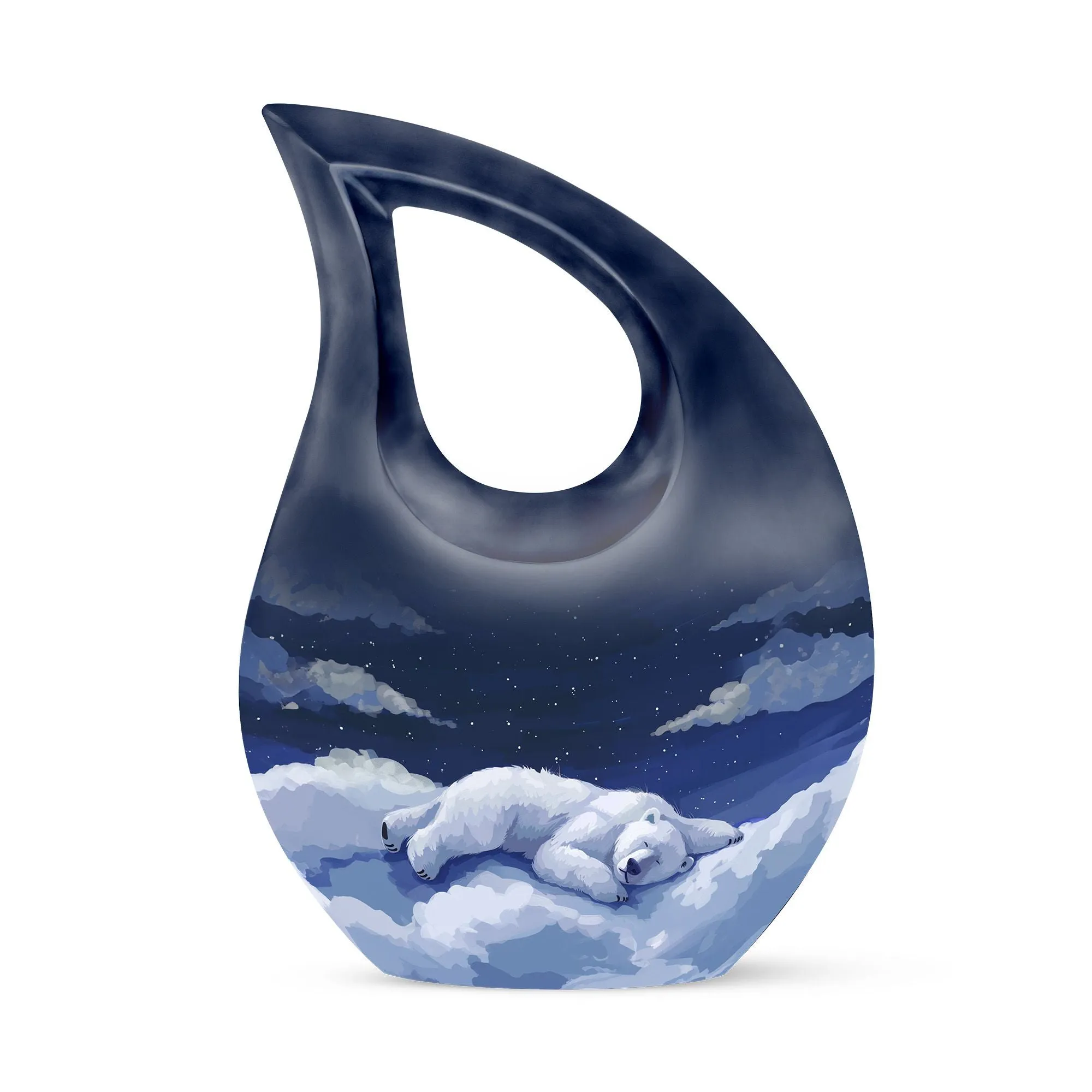 Bear Urn : Handcrafted Personalized Memorial Urn