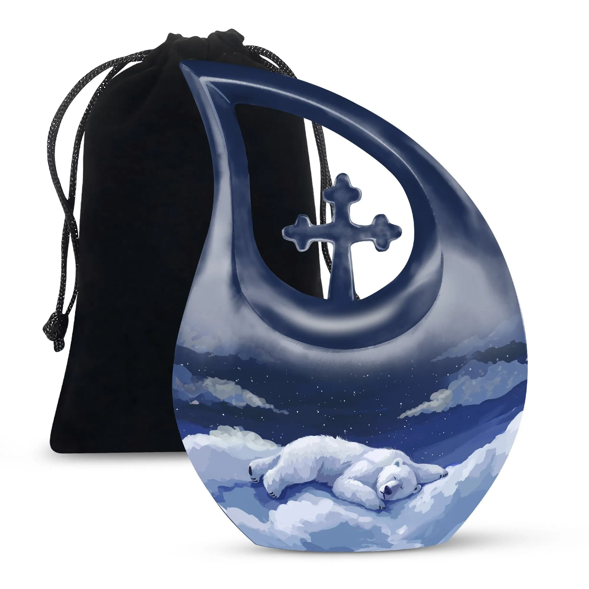 Bear Urn : Handcrafted Personalized Memorial Urn