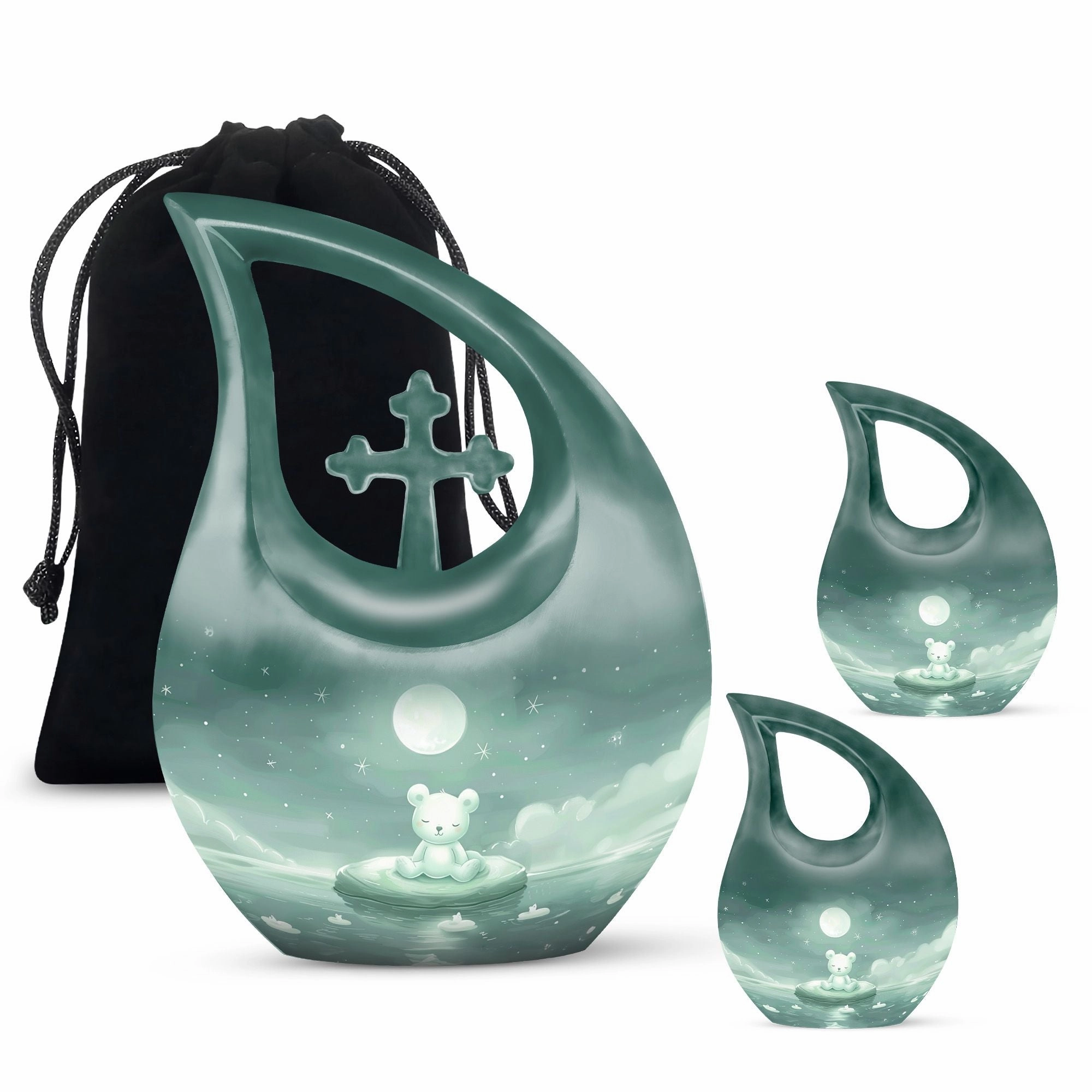 Bear Urn : Memorial Cremation Urn For Human Ashes