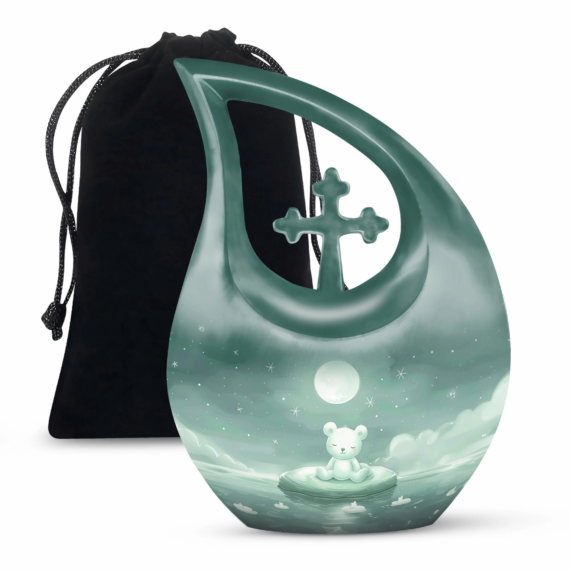 Bear Urn : Memorial Cremation Urn For Human Ashes