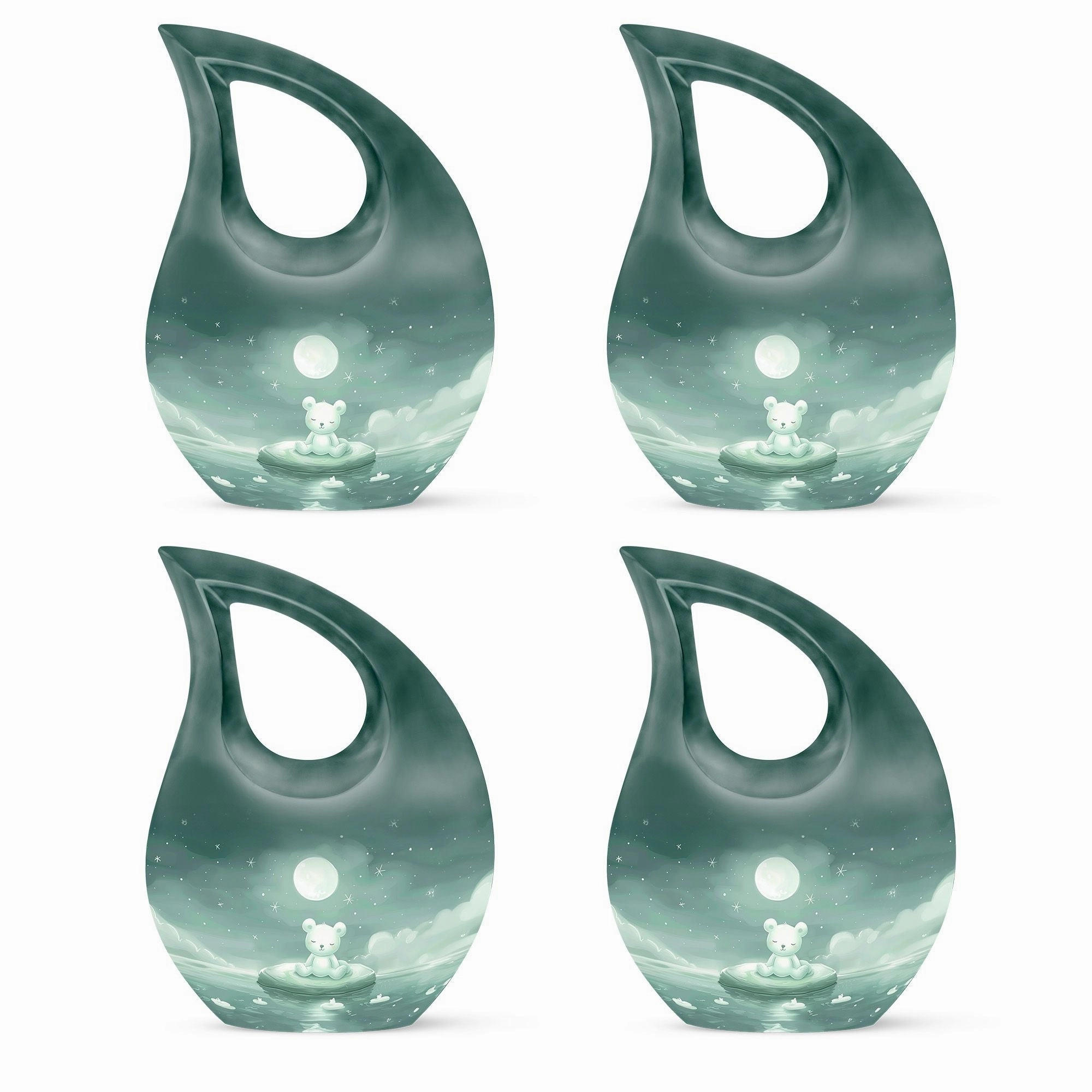 Bear Urn : Memorial Cremation Urn For Human Ashes