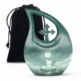 Bear Urn : Memorial Cremation Urn For Human Ashes