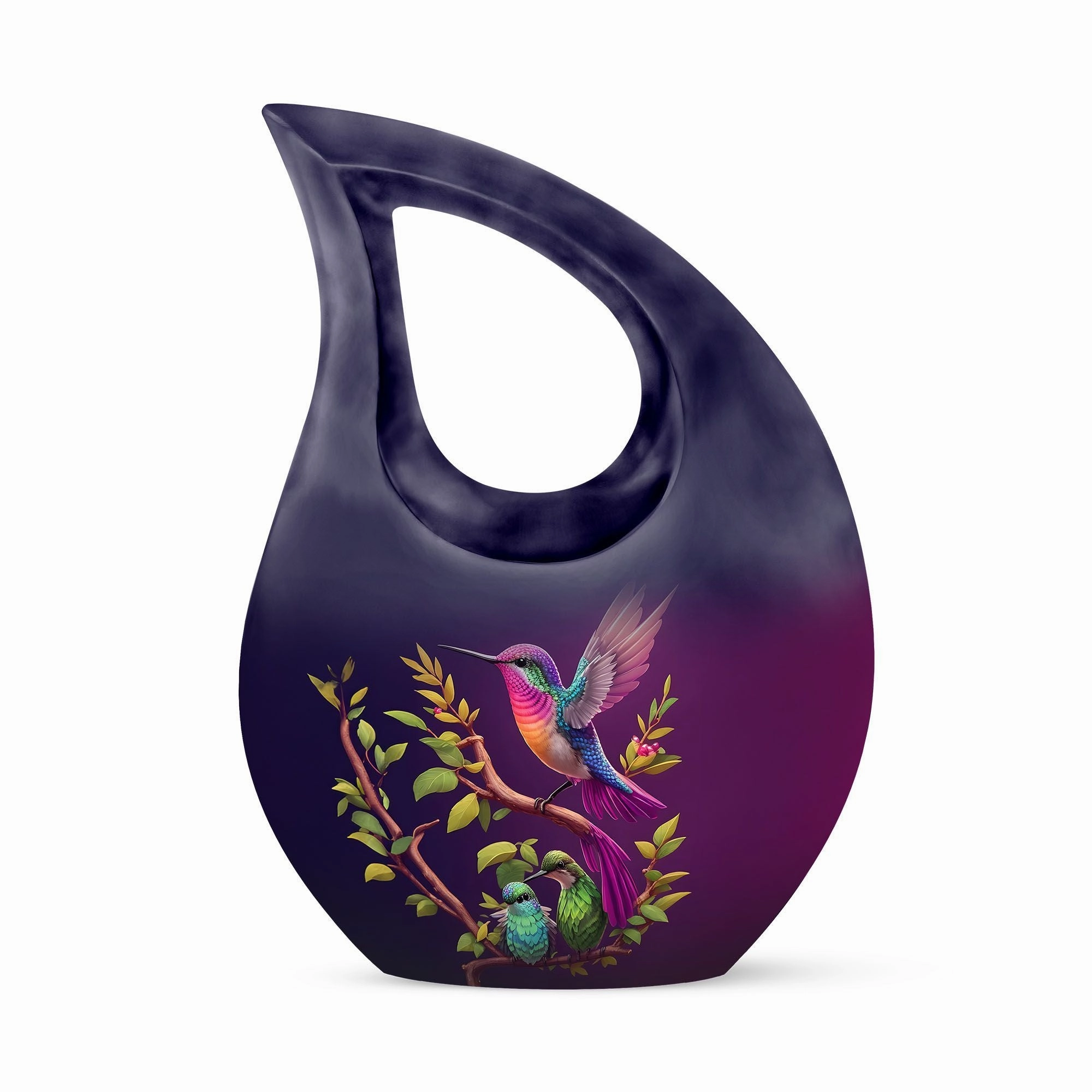 Bird Urn -10 Inch Aluminium Memorial Cremation Urn For Ashes