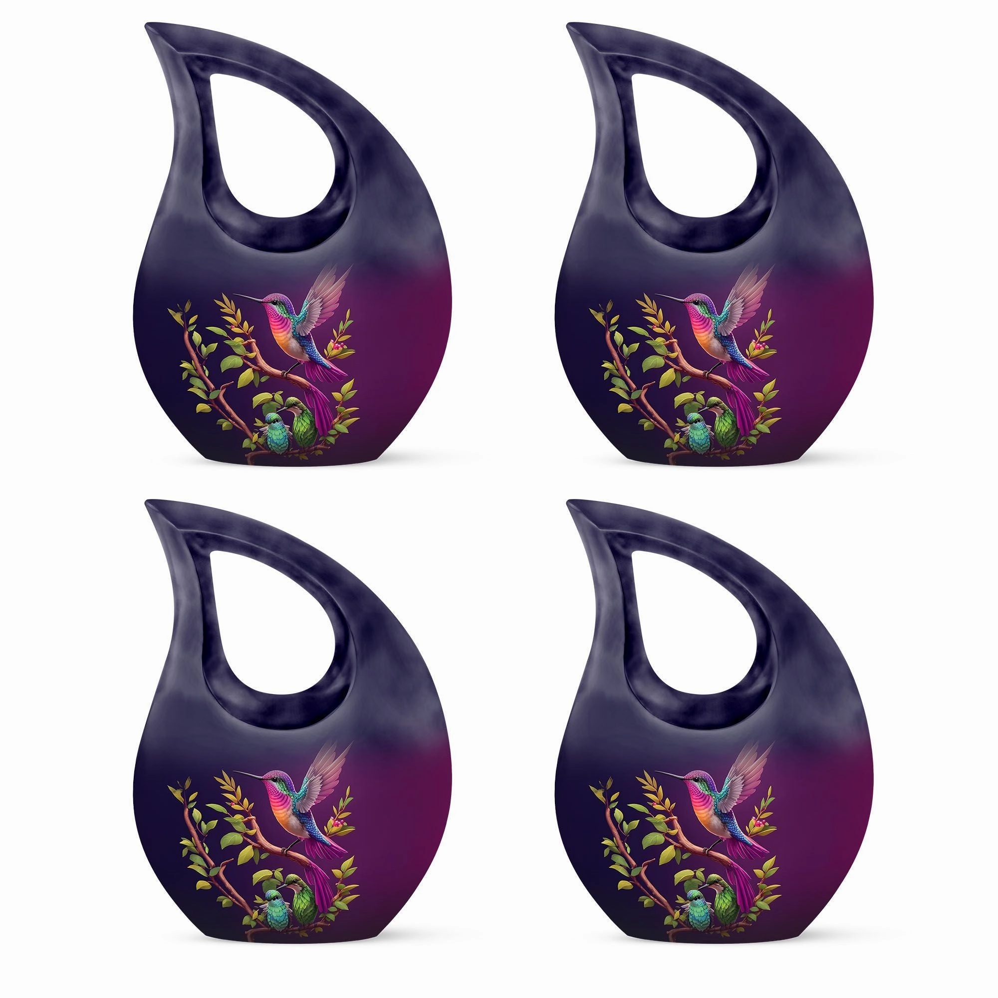 Bird Urn -10 Inch Aluminium Memorial Cremation Urn For Ashes