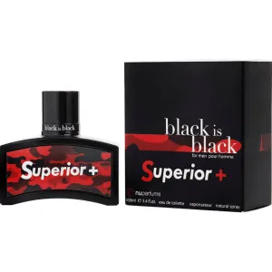 Black Is Black Superior  by Nuparfums cologne for men EDT 3.3 /3.4 oz New In Box