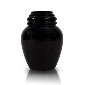 Black Marble Keepsake Urn
