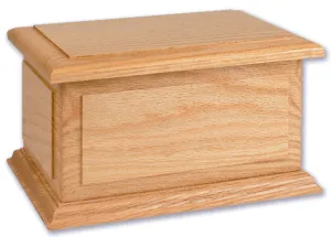 Boston II Solid Wooden Cremation Urn Made in the USA