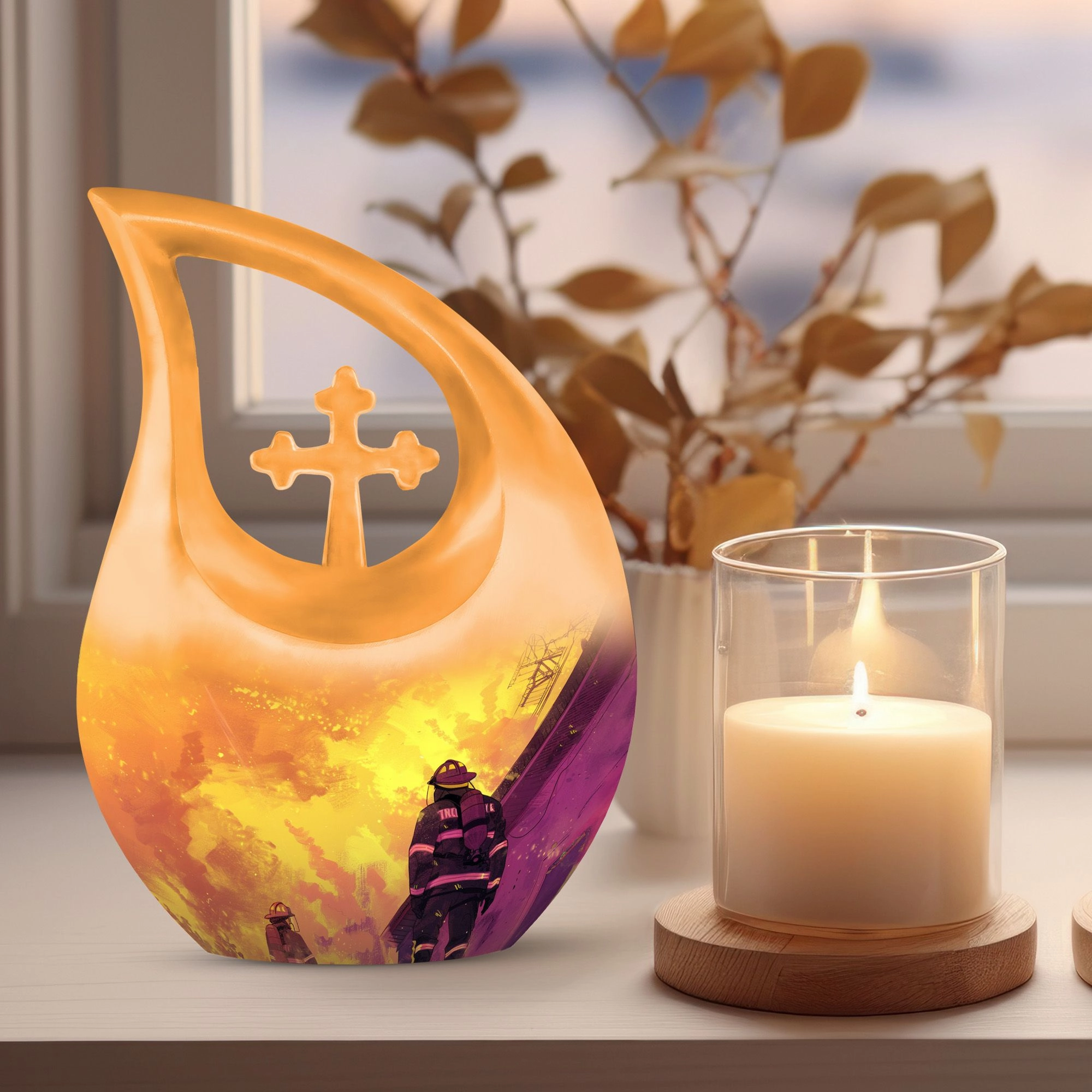 Bravery Amidst The Urn: A Unique Memorial Urn for Memories