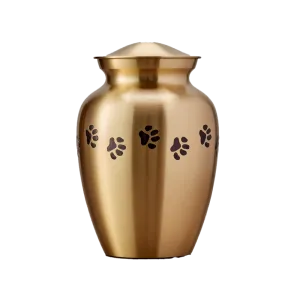 Bronze Paw Cremation Urn in Medium