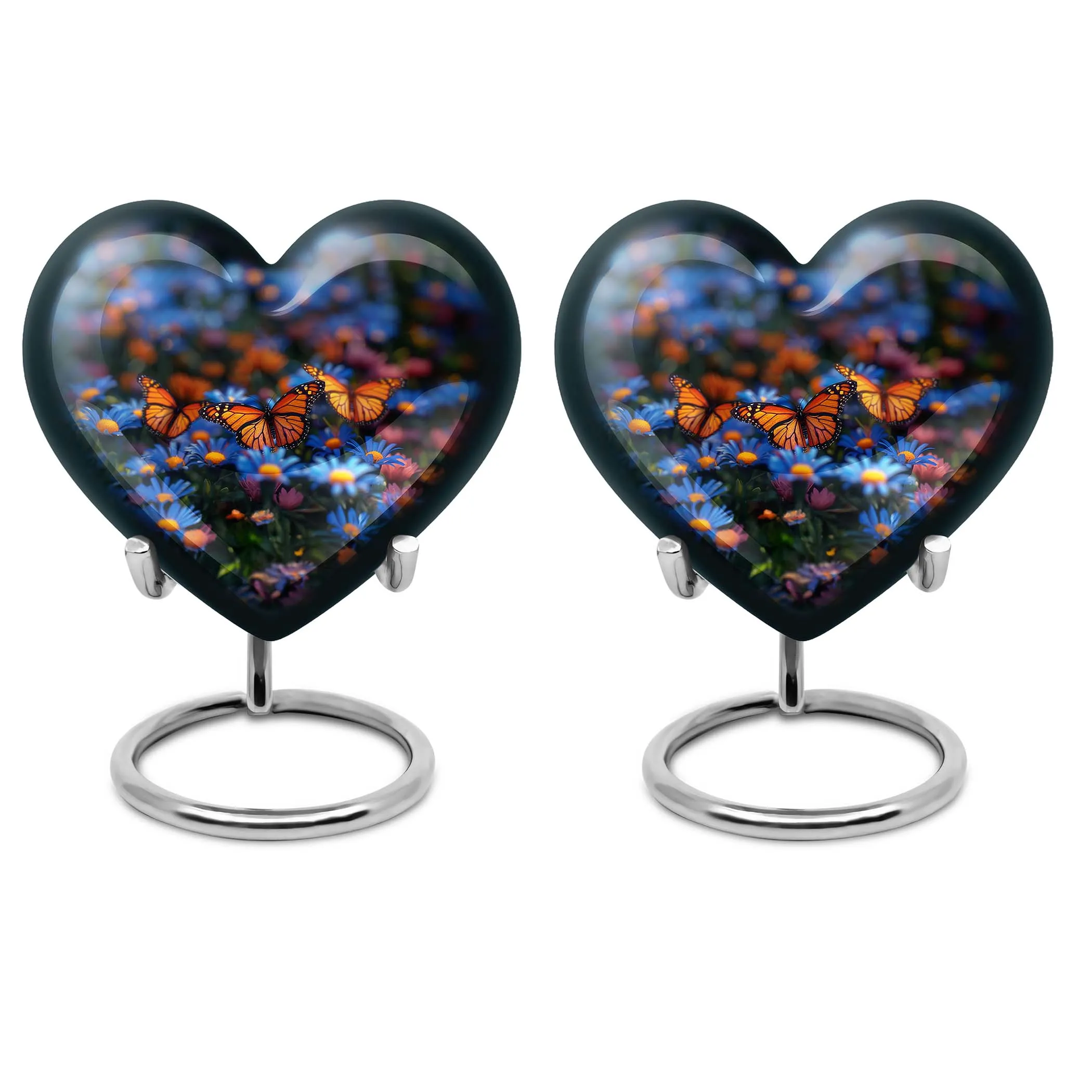 Butterfly Cremation Small Urn For Ashes Memorial & Funeral Urn