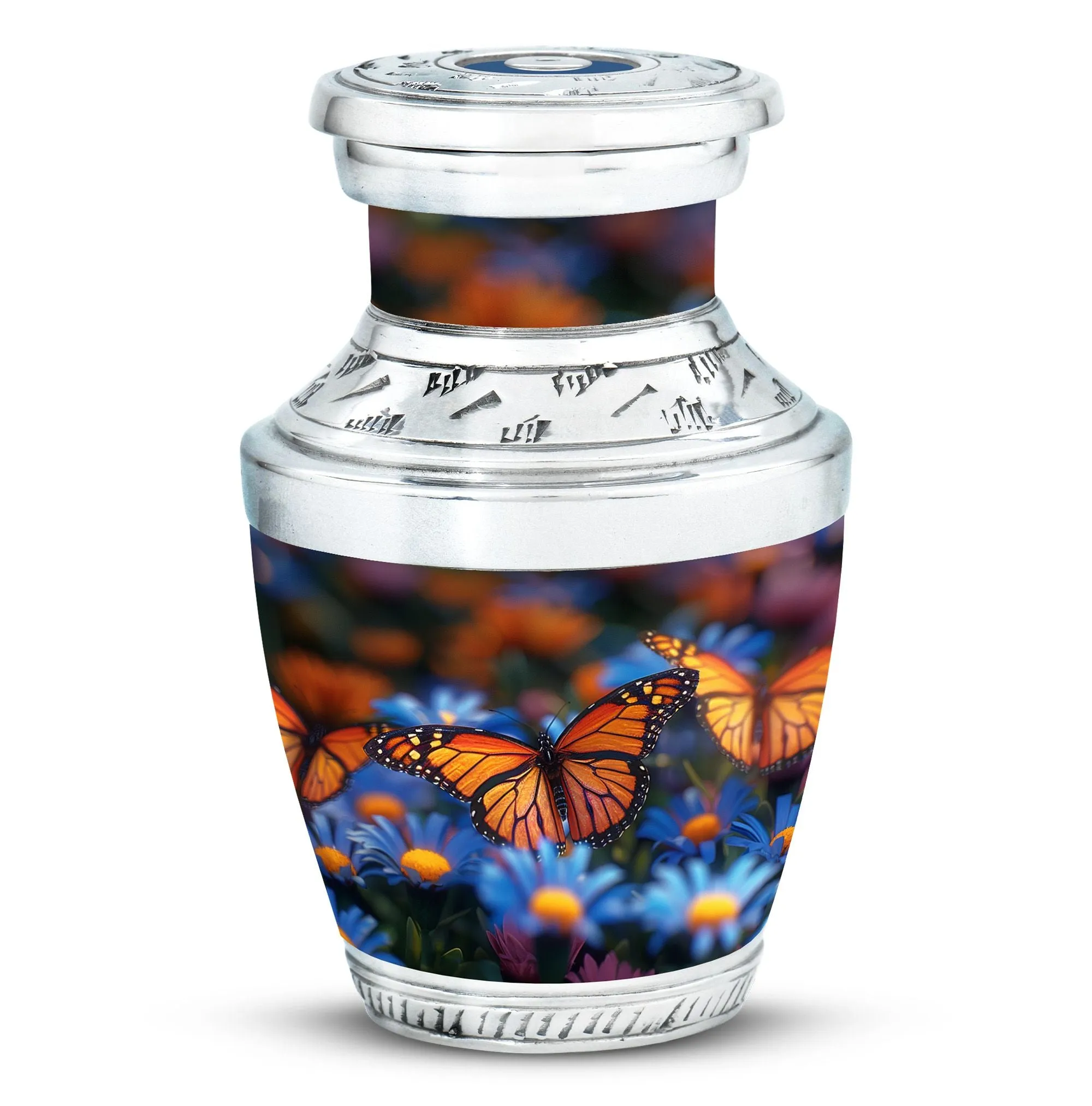 Butterfly Cremation Small Urn For Ashes Memorial & Funeral Urn