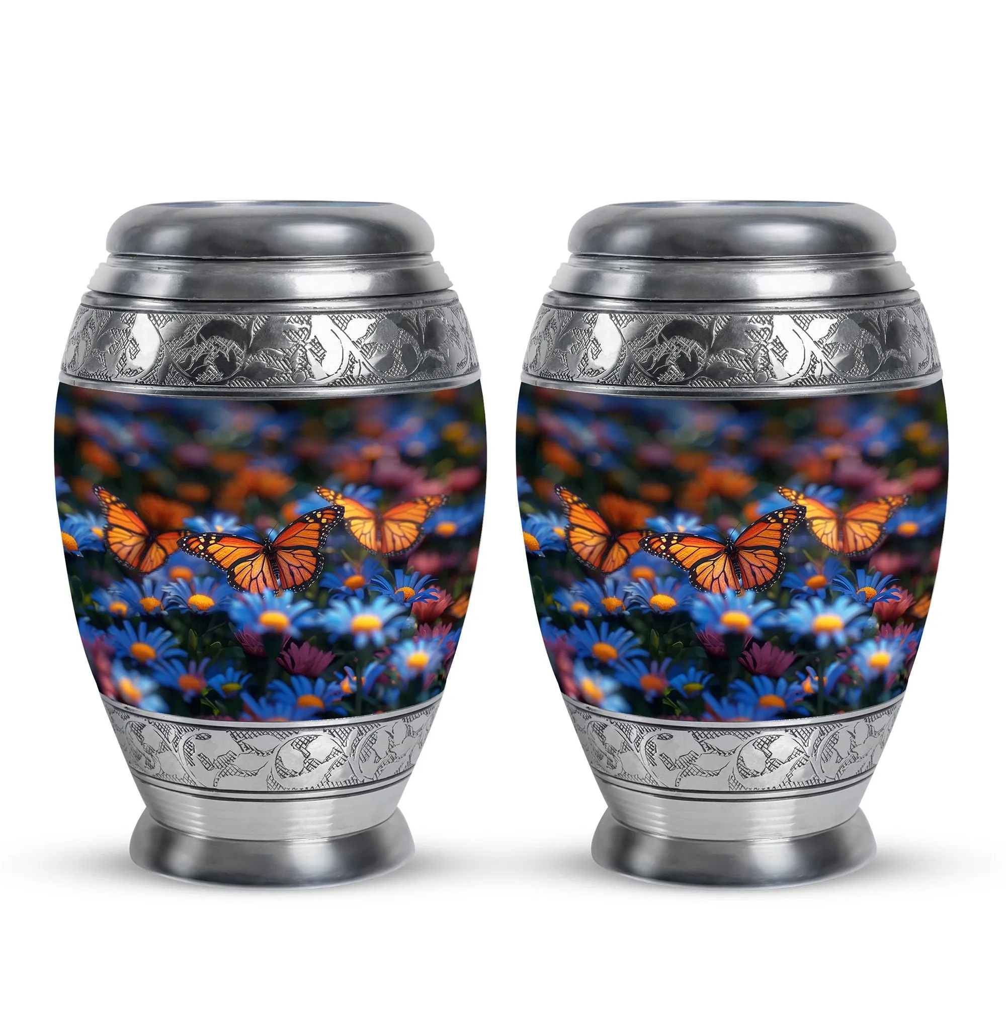 Butterfly Cremation Small Urn For Ashes Memorial & Funeral Urn