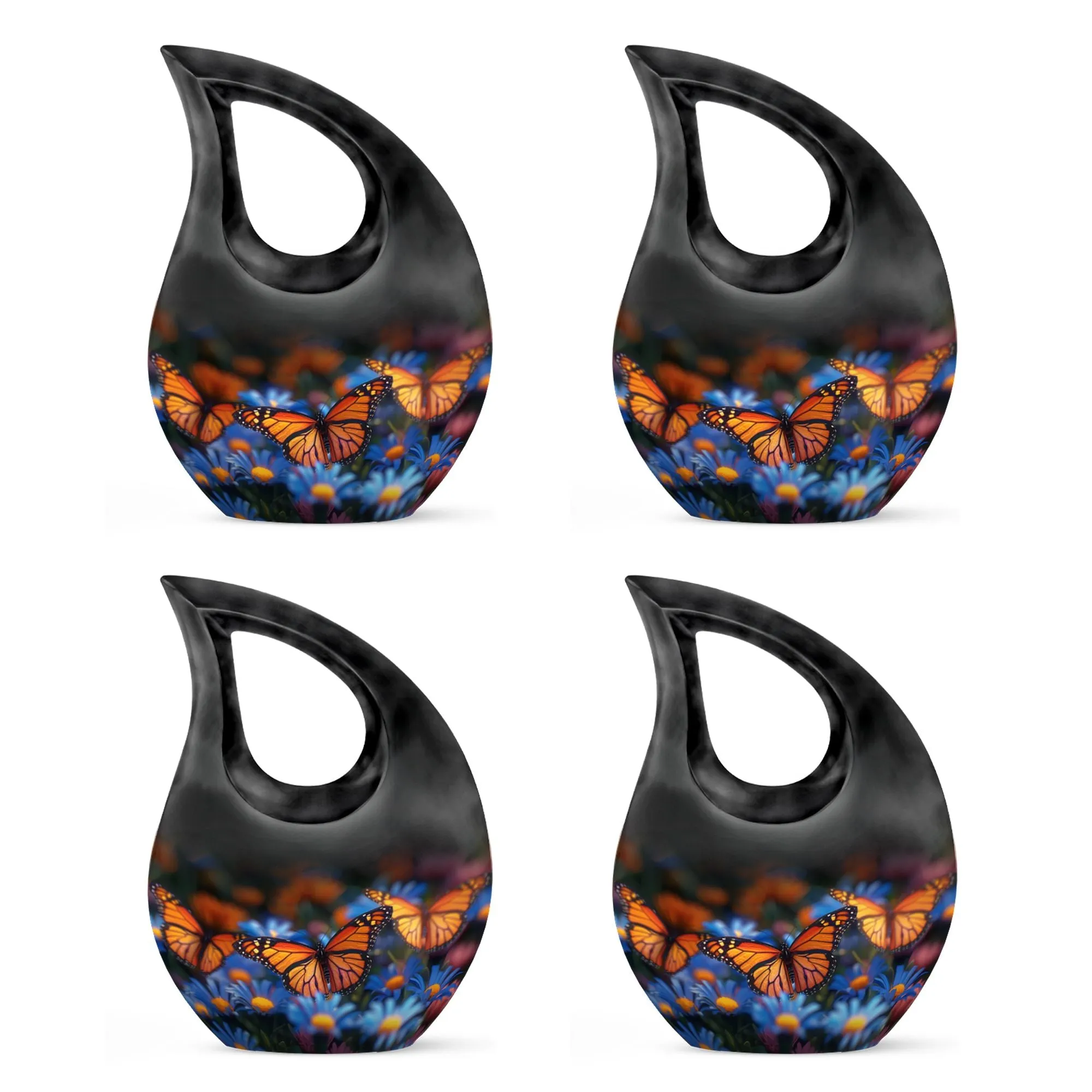 Butterfly Cremation Small Urn For Ashes Memorial & Funeral Urn