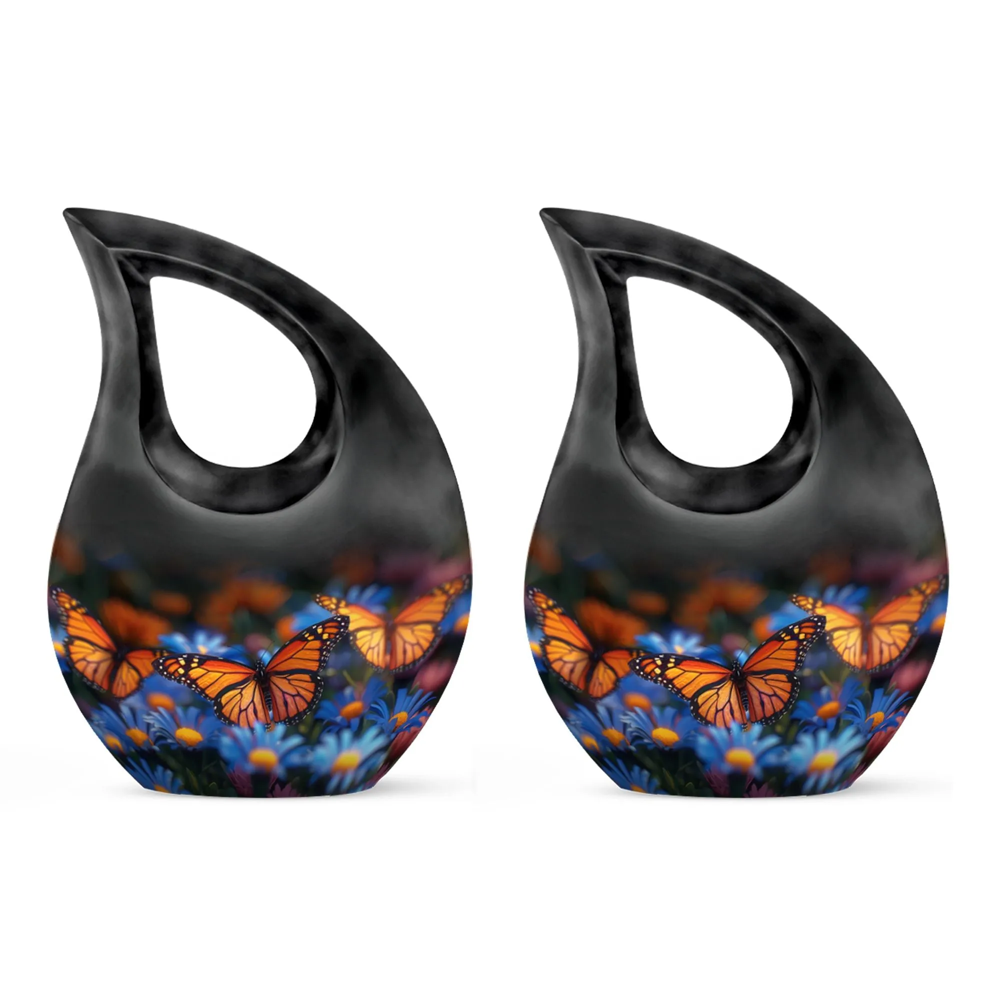Butterfly Cremation Small Urn For Ashes Memorial & Funeral Urn