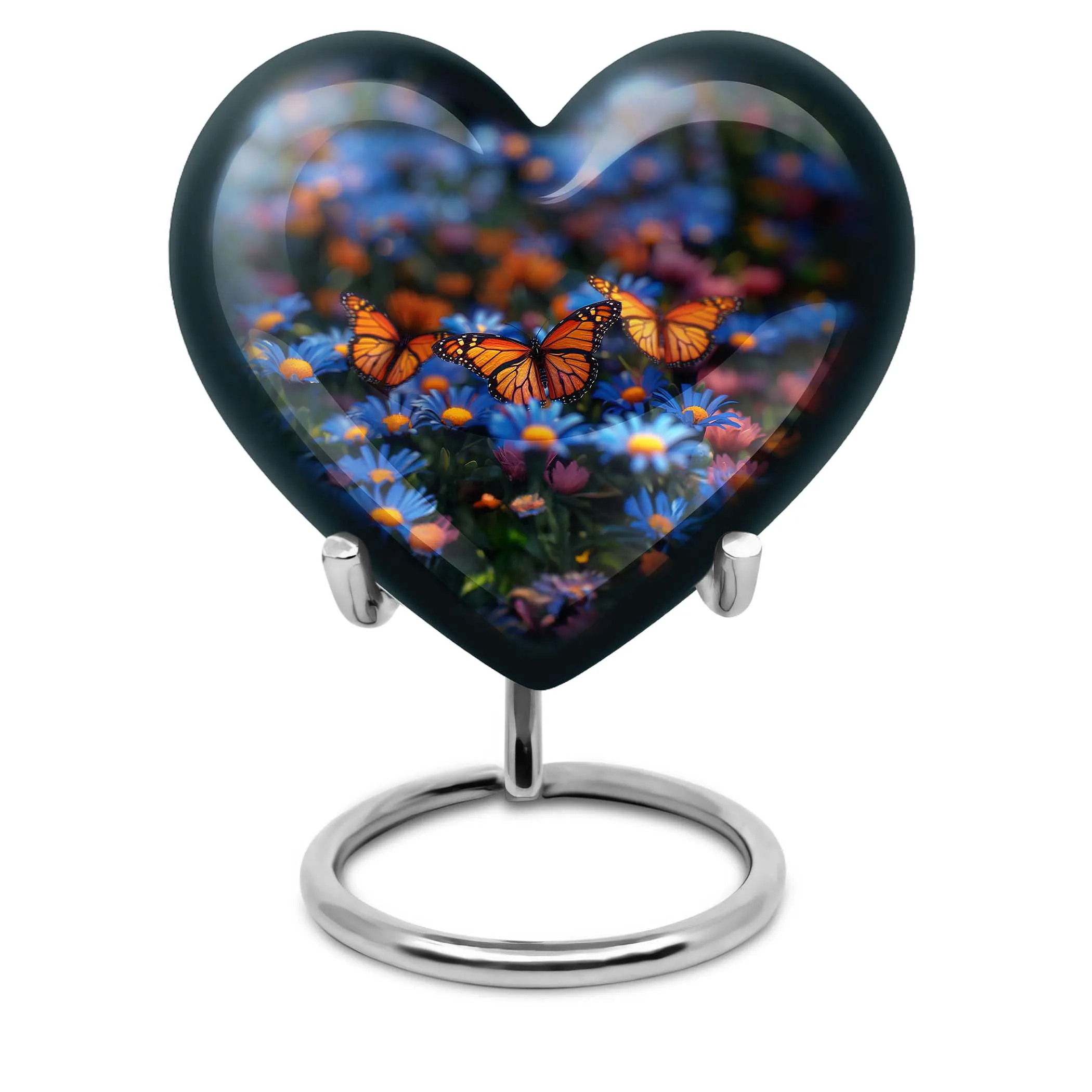 Butterfly Cremation Small Urn For Ashes Memorial & Funeral Urn