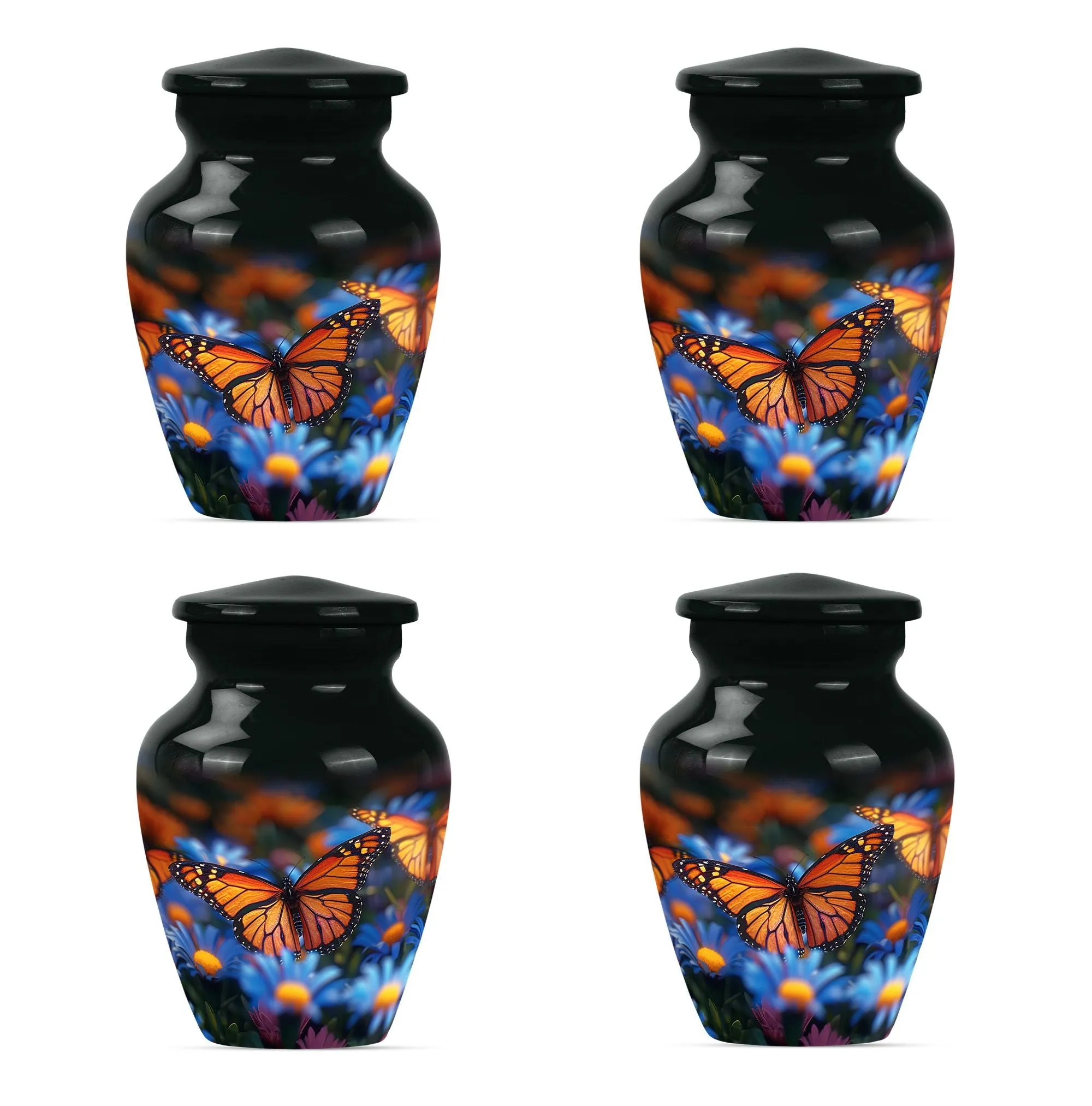 Butterfly Cremation Small Urn For Ashes Memorial & Funeral Urn