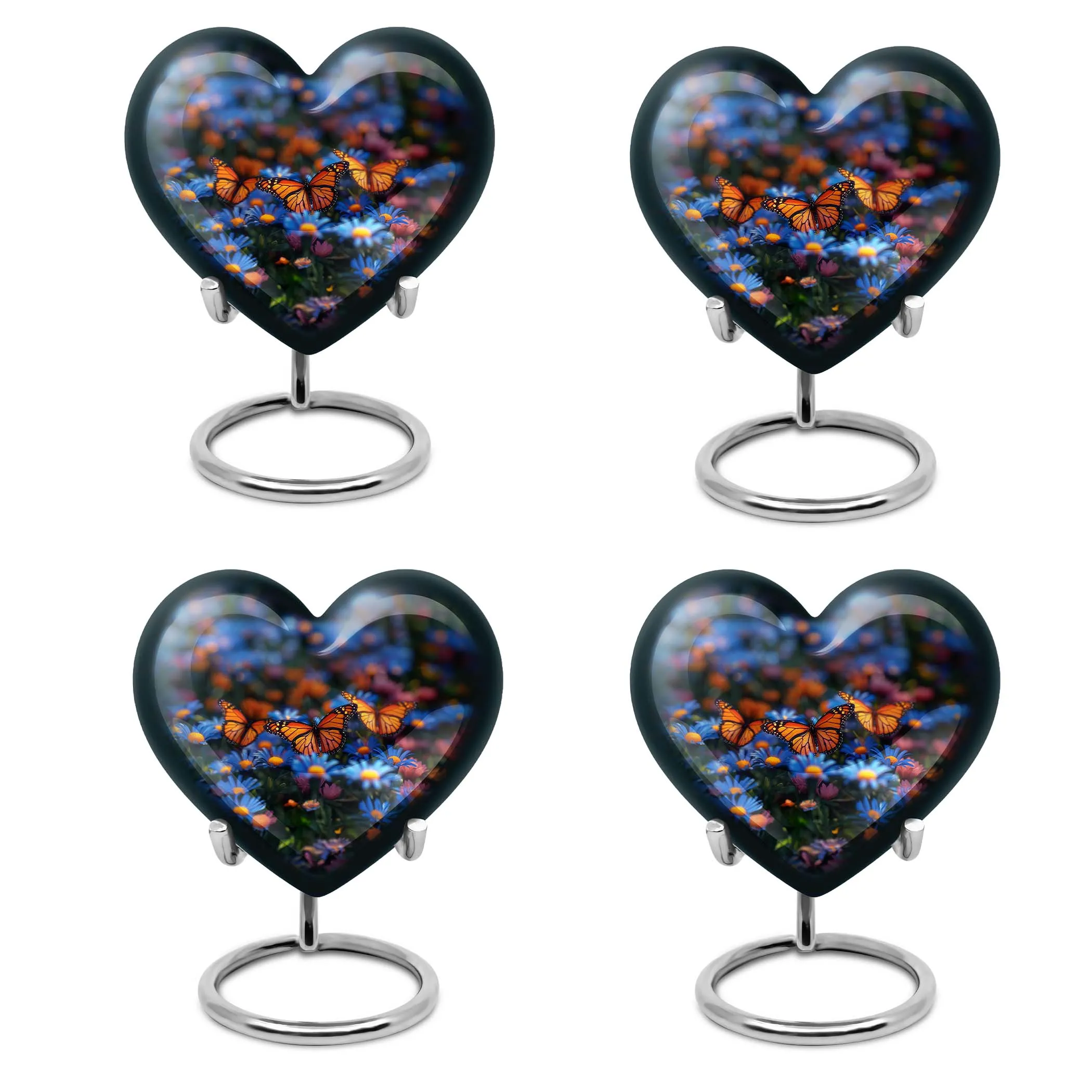 Butterfly Cremation Small Urn For Ashes Memorial & Funeral Urn