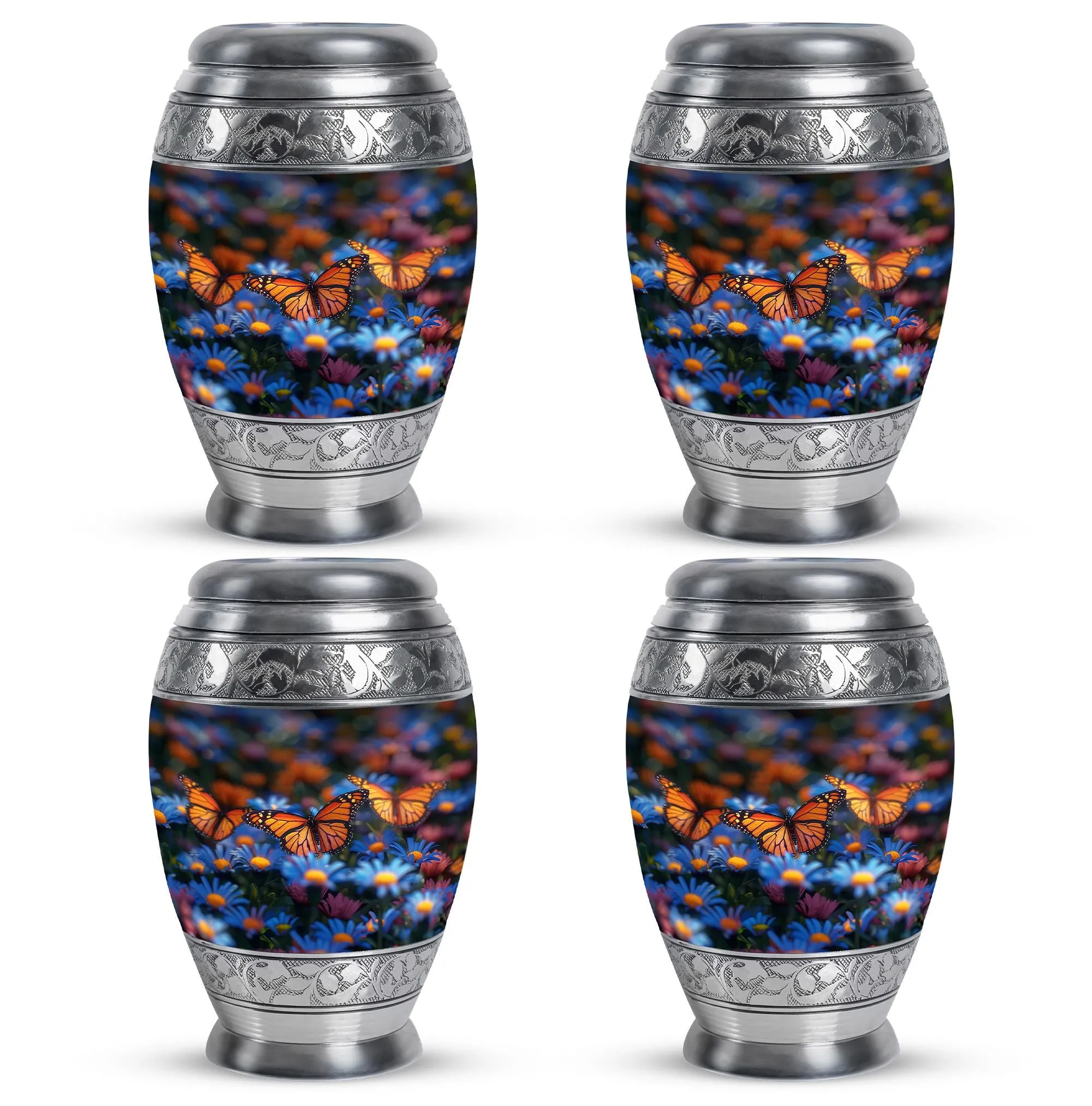 Butterfly Cremation Small Urn For Ashes Memorial & Funeral Urn