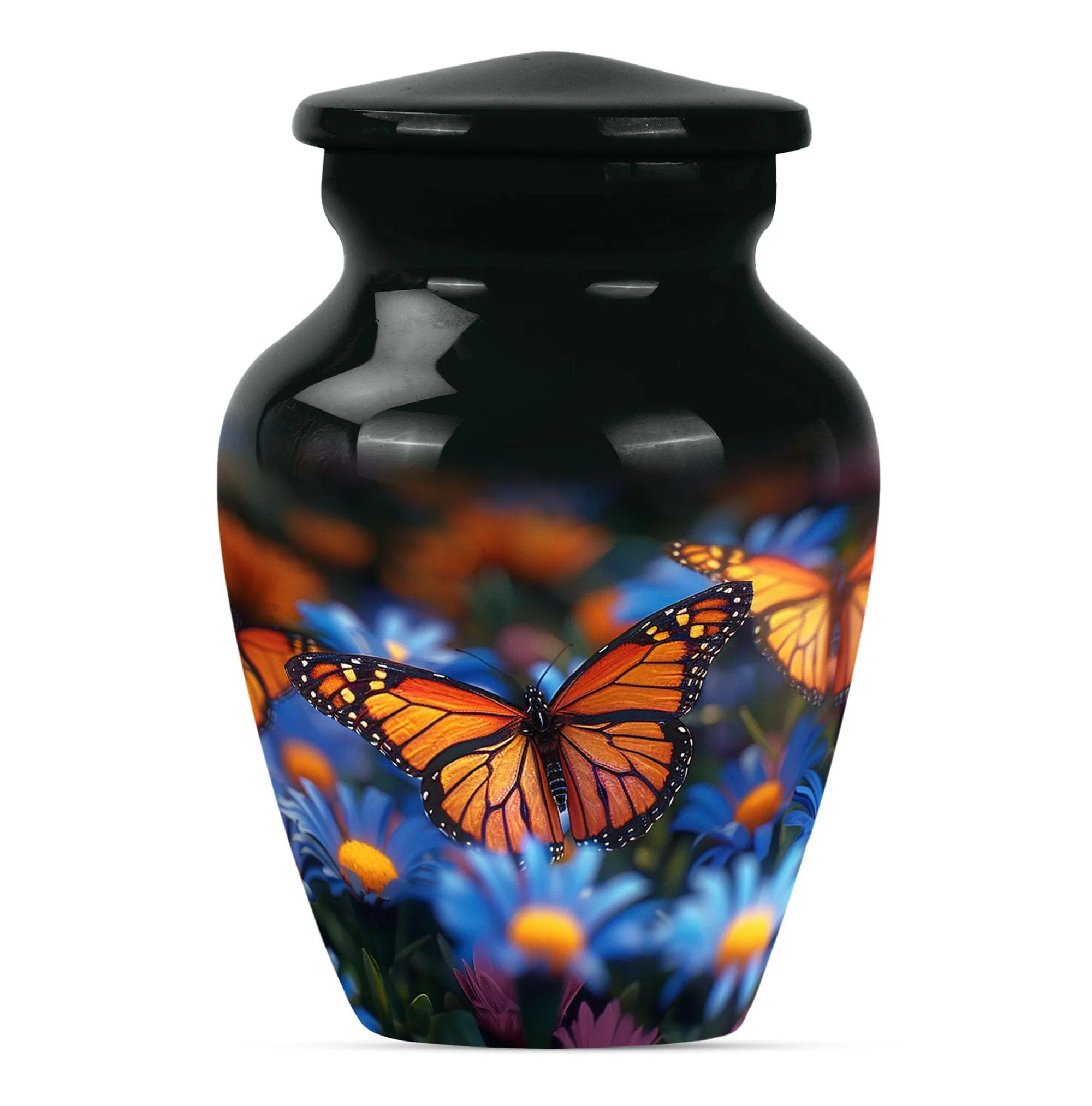 Butterfly Cremation Small Urn For Ashes Memorial & Funeral Urn