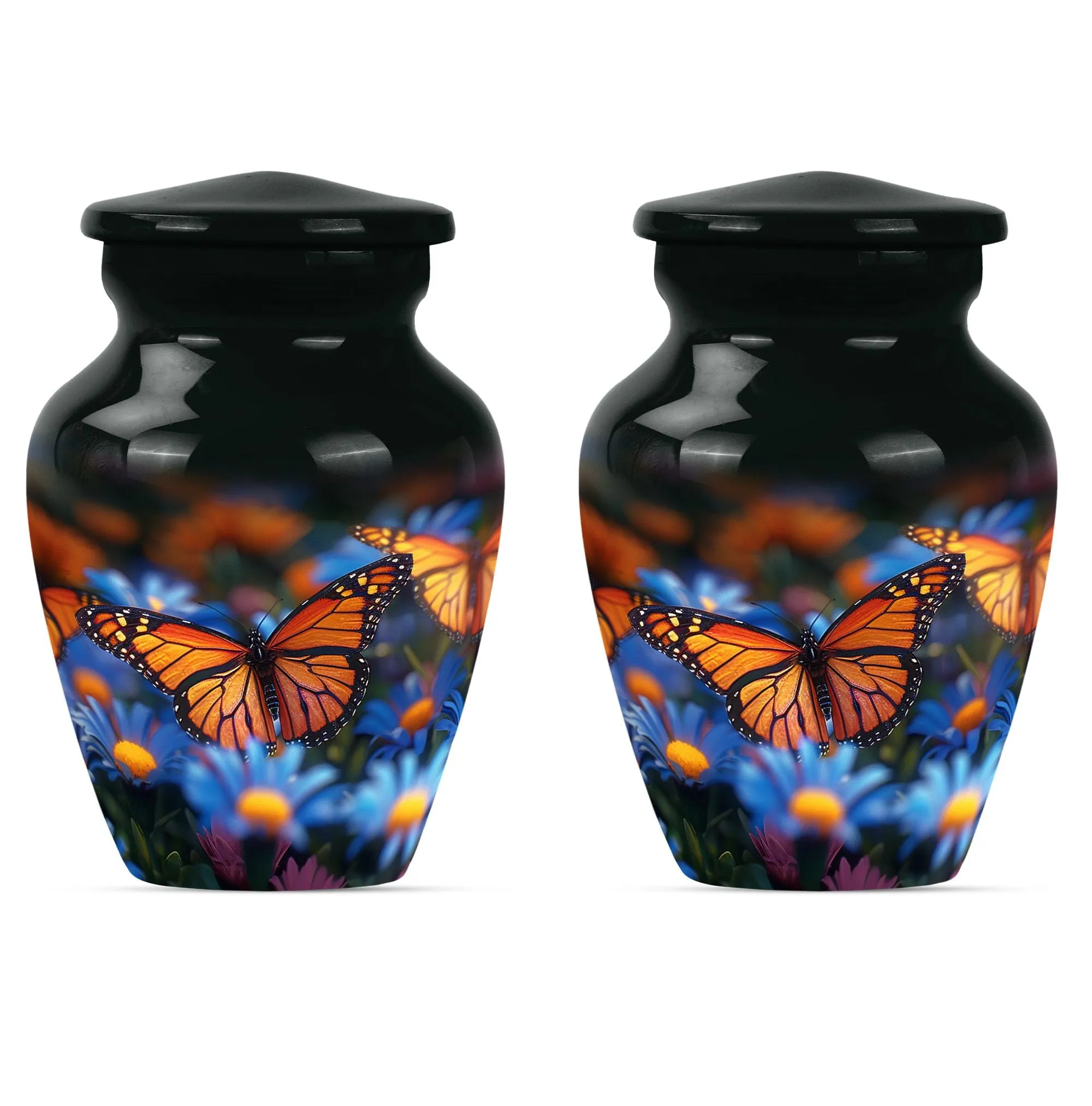 Butterfly Cremation Small Urn For Ashes Memorial & Funeral Urn