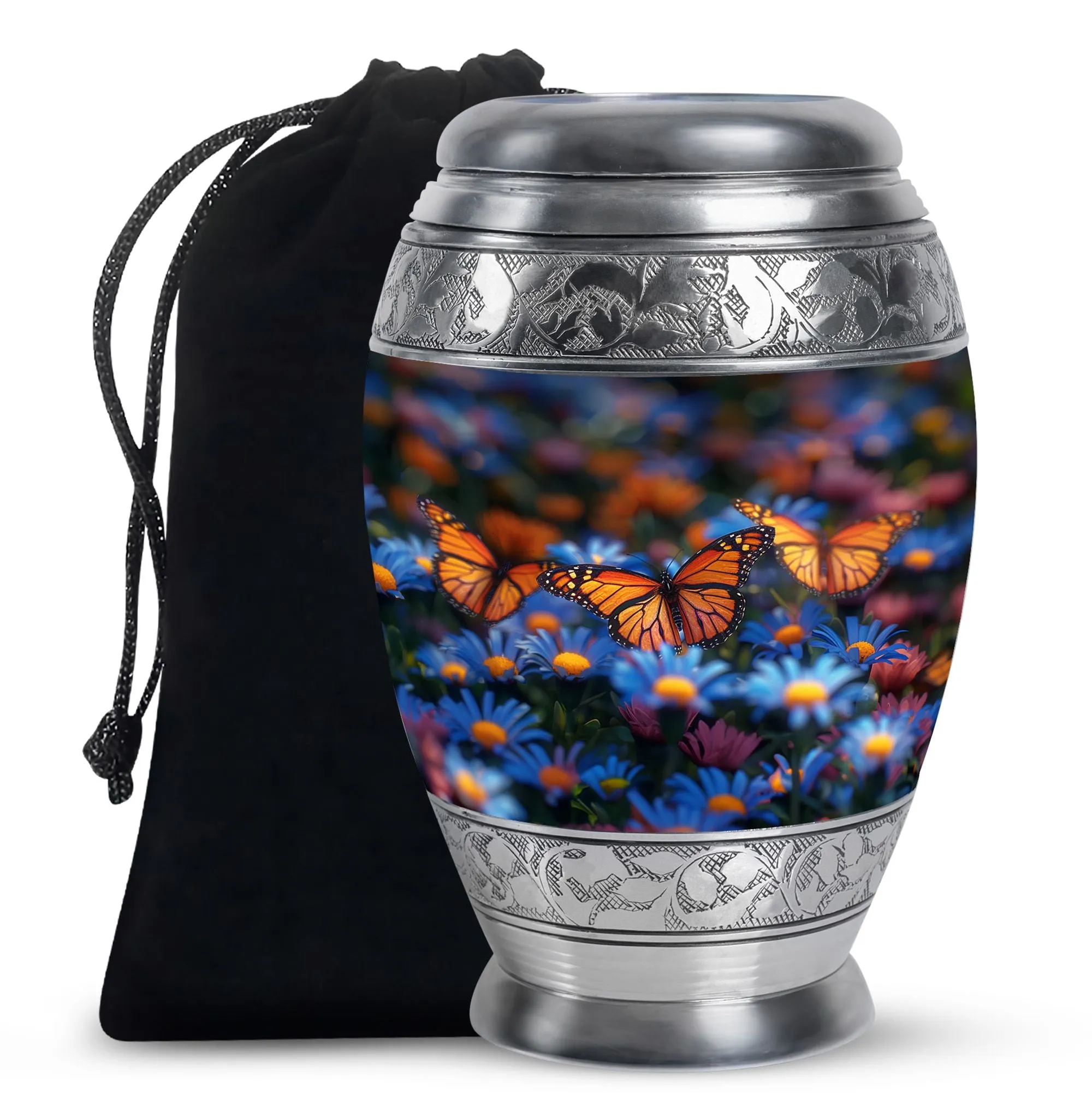 Butterfly Cremation Small Urn For Ashes Memorial & Funeral Urn
