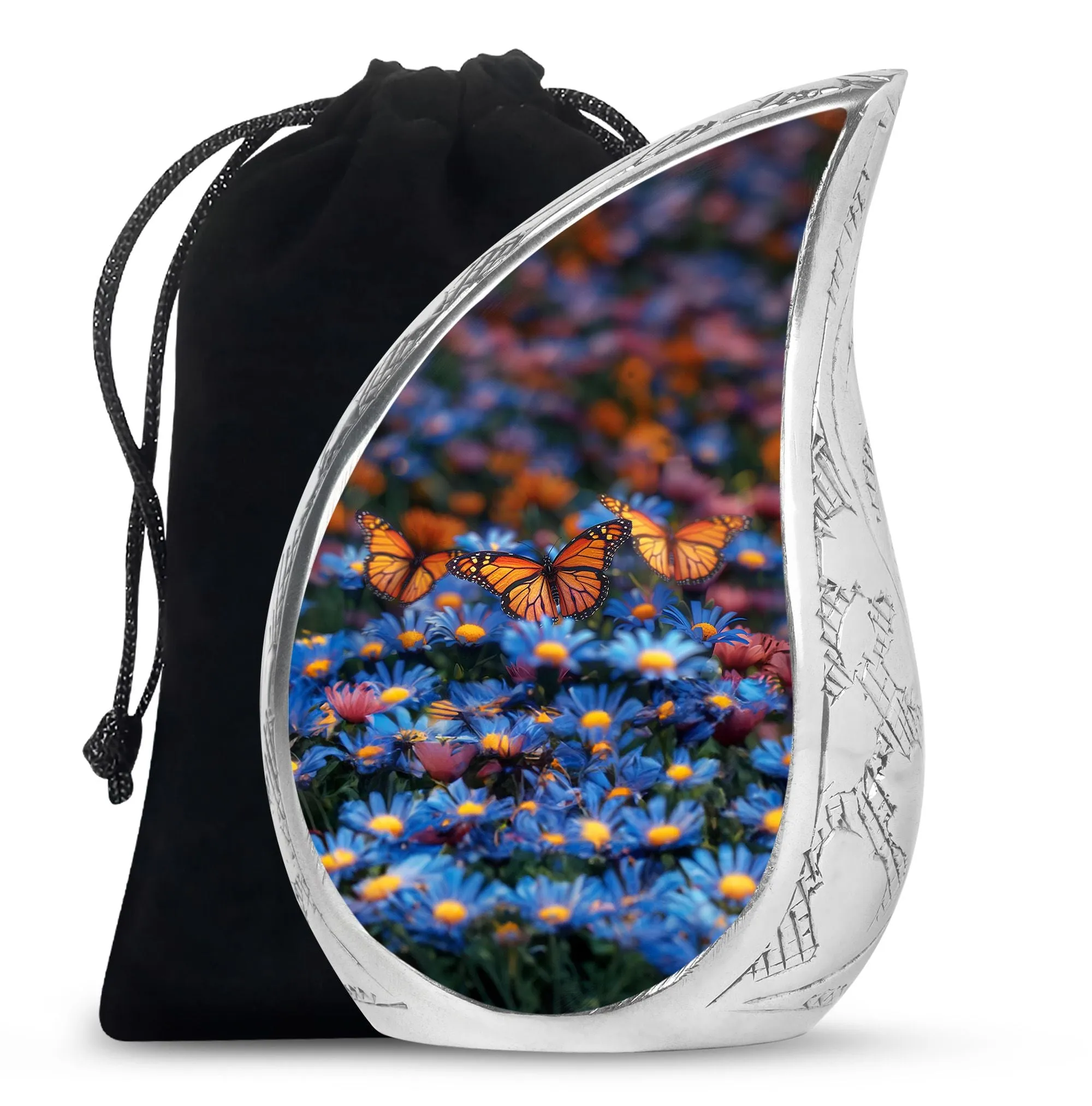 Butterfly Cremation Small Urn For Ashes Memorial & Funeral Urn