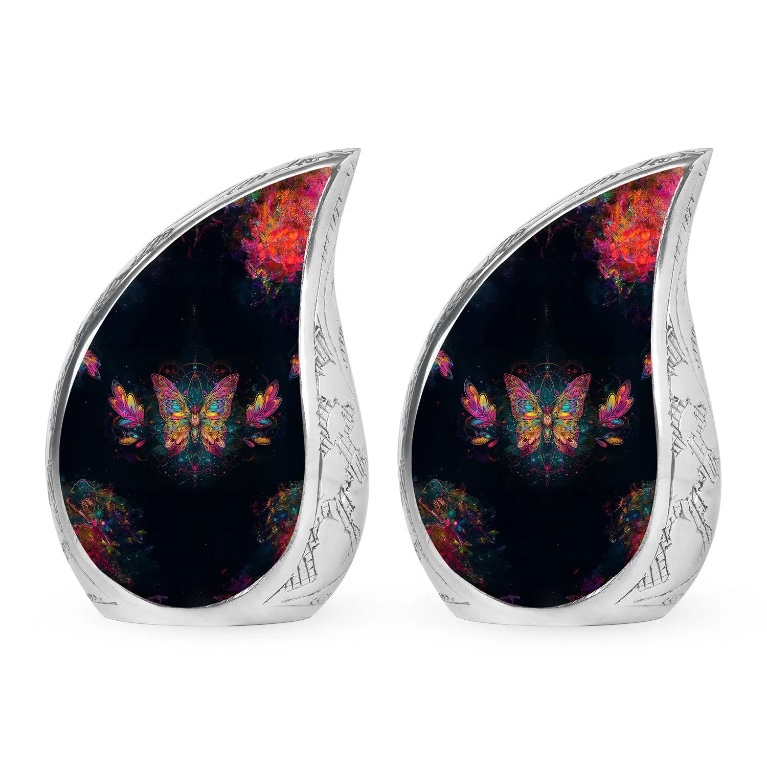 Butterfly Cremation Small Urn For Human Ashes Memorial & Funeral Urn