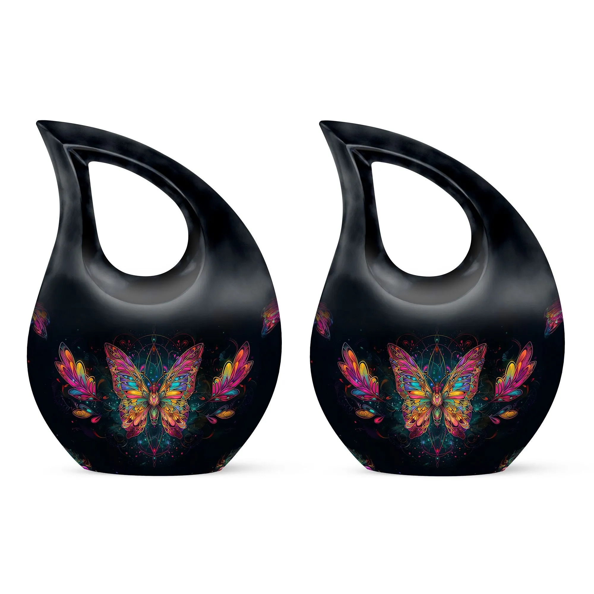 Butterfly Cremation Small Urn For Human Ashes Memorial & Funeral Urn