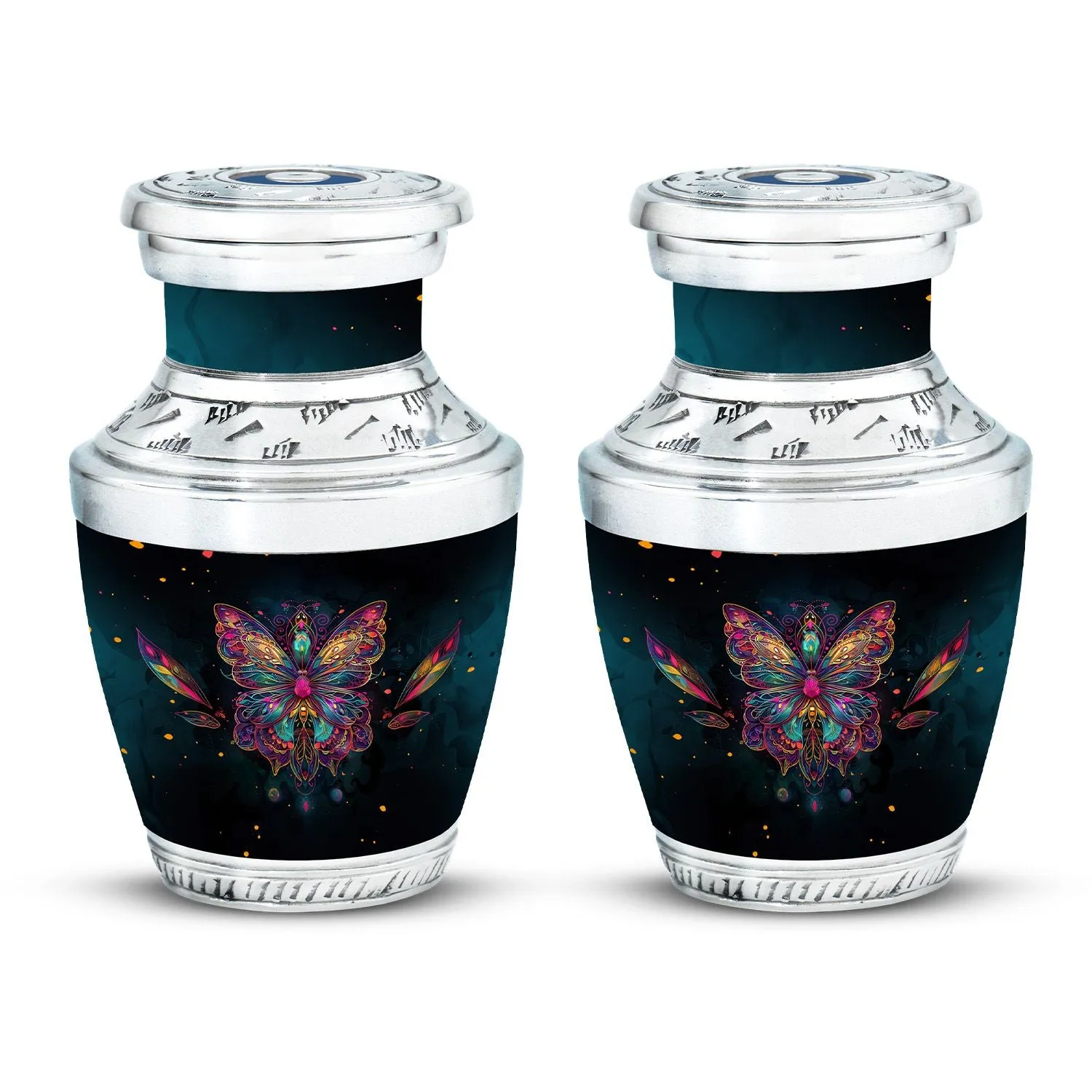 Butterfly Cremation Small Urn For Human Ashes Memorial & Funeral Urn