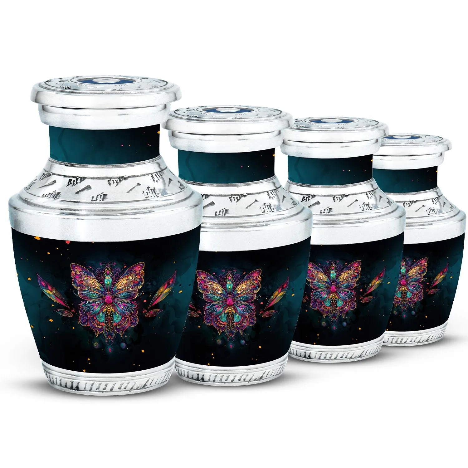 Butterfly Cremation Small Urn For Human Ashes Memorial & Funeral Urn