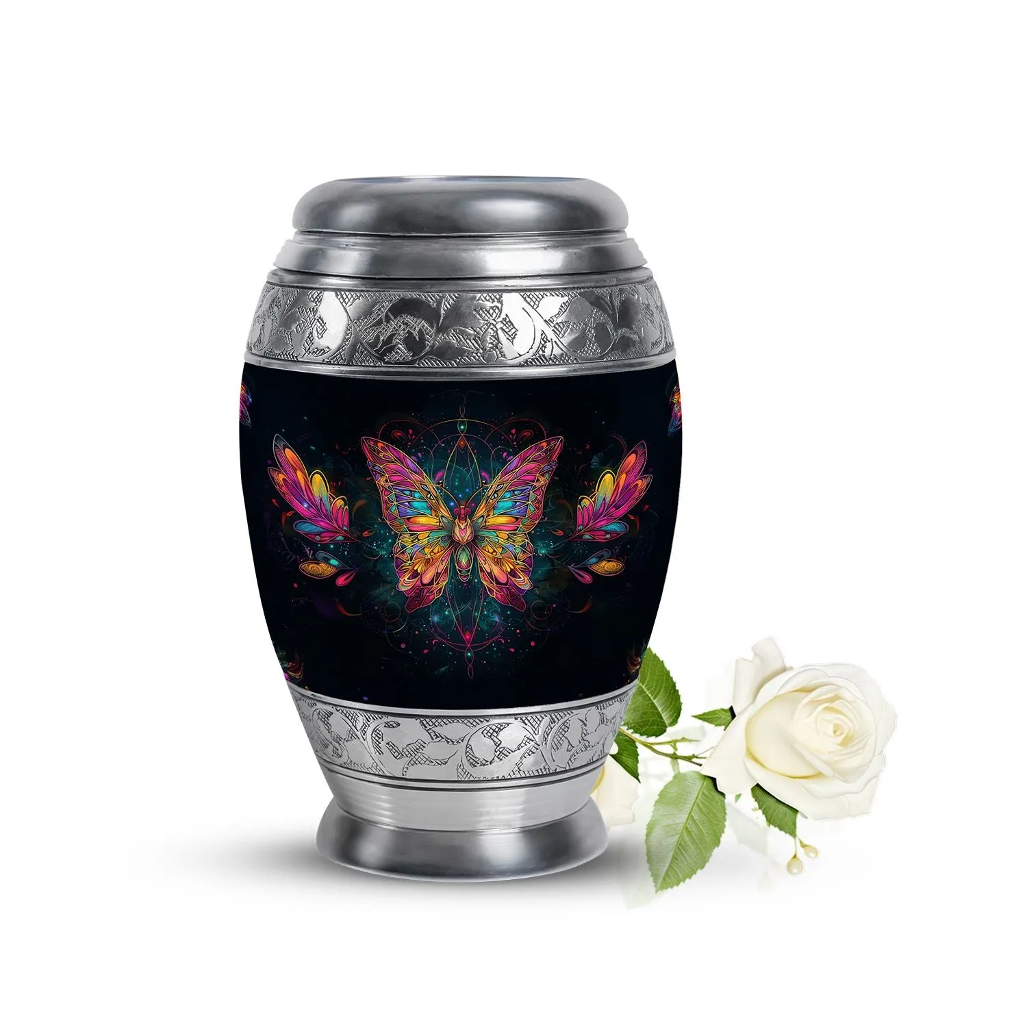 Butterfly Cremation Small Urn For Human Ashes Memorial & Funeral Urn