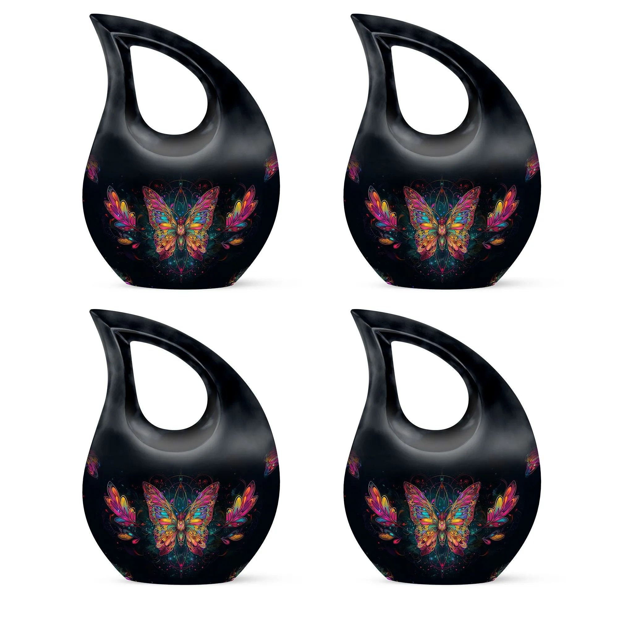 Butterfly Cremation Small Urn For Human Ashes Memorial & Funeral Urn