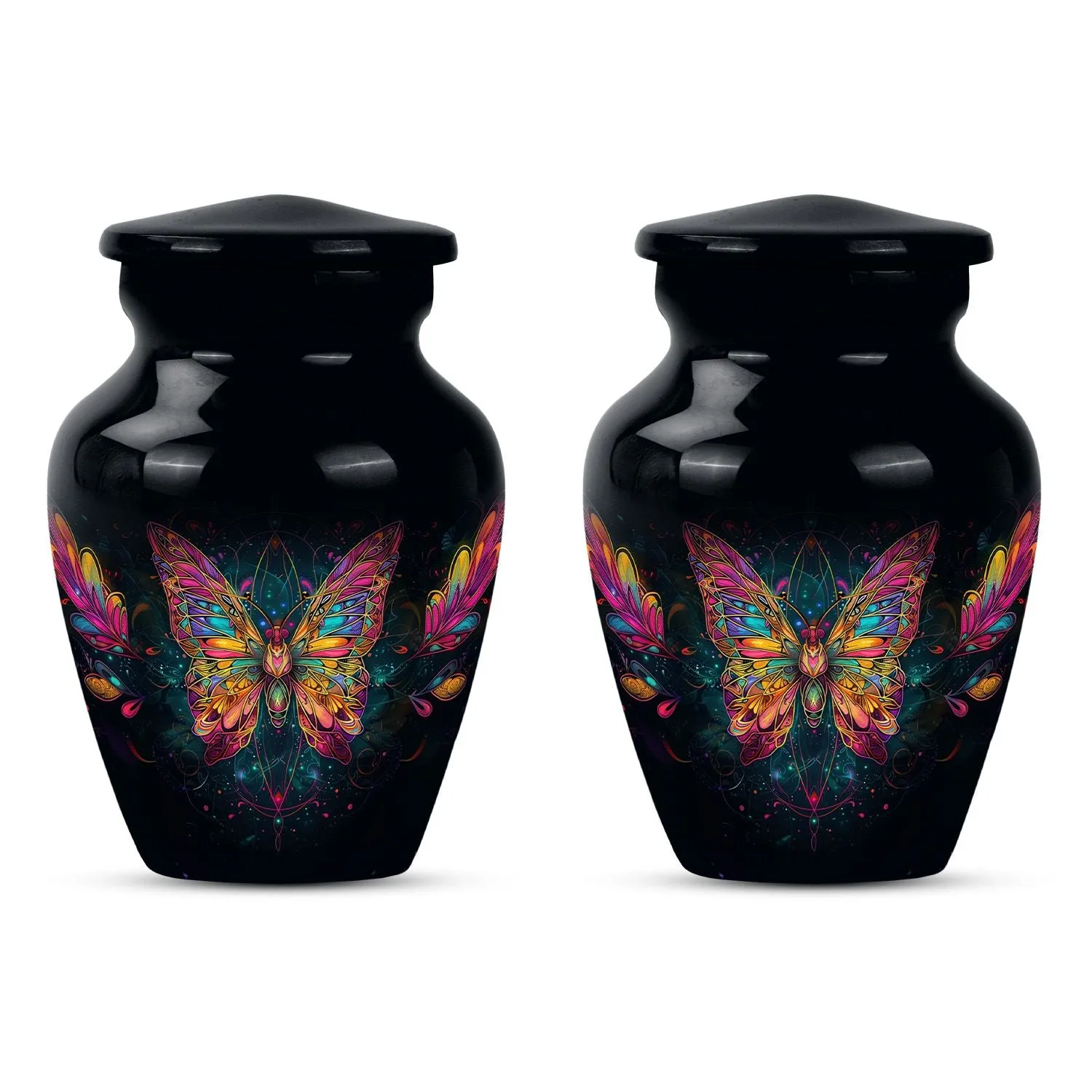Butterfly Cremation Small Urn For Human Ashes Memorial & Funeral Urn