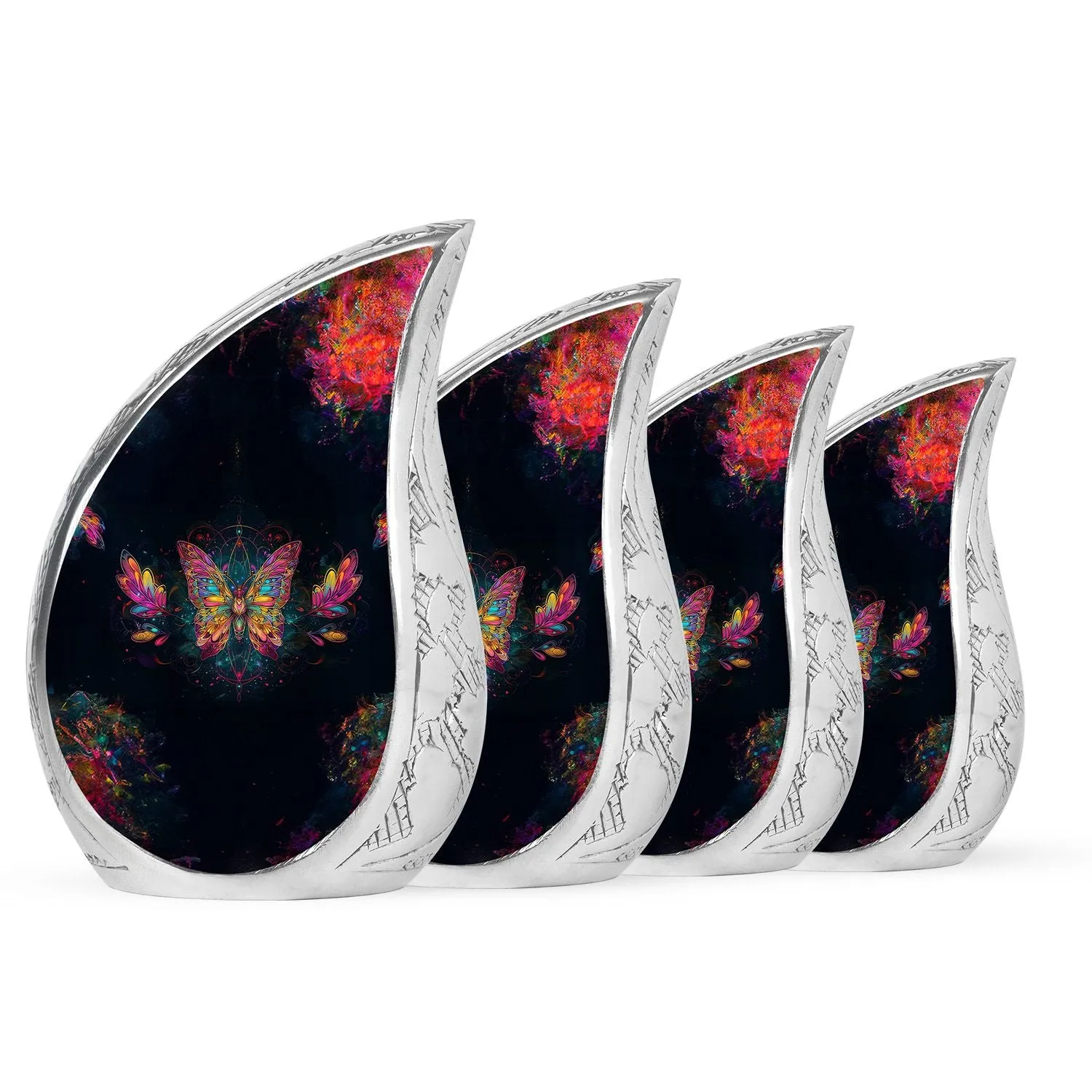 Butterfly Cremation Small Urn For Human Ashes Memorial & Funeral Urn