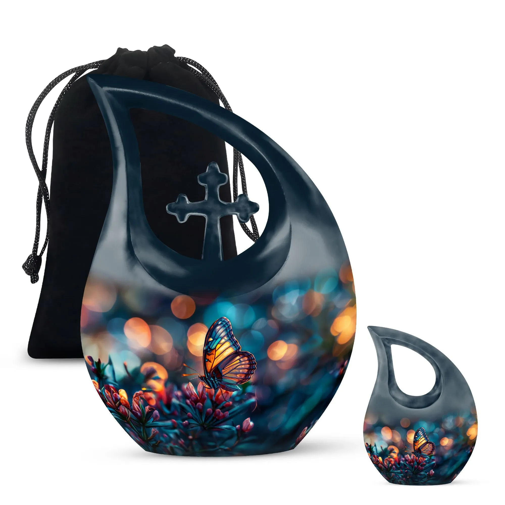 Butterfly Cremation Urn: Personalized Container For Ashes